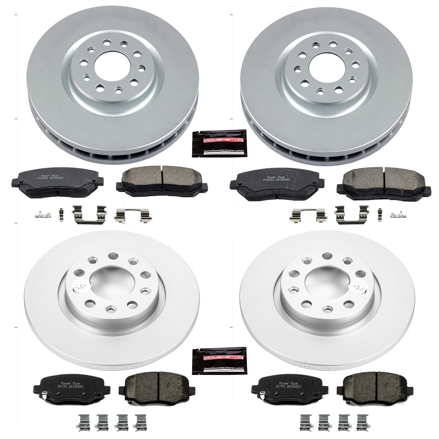 2022, 2021, 2020, 2019, 2018, 2017, 2016, 2015, 2014 Jeep Cherokee Disc Brake Kit