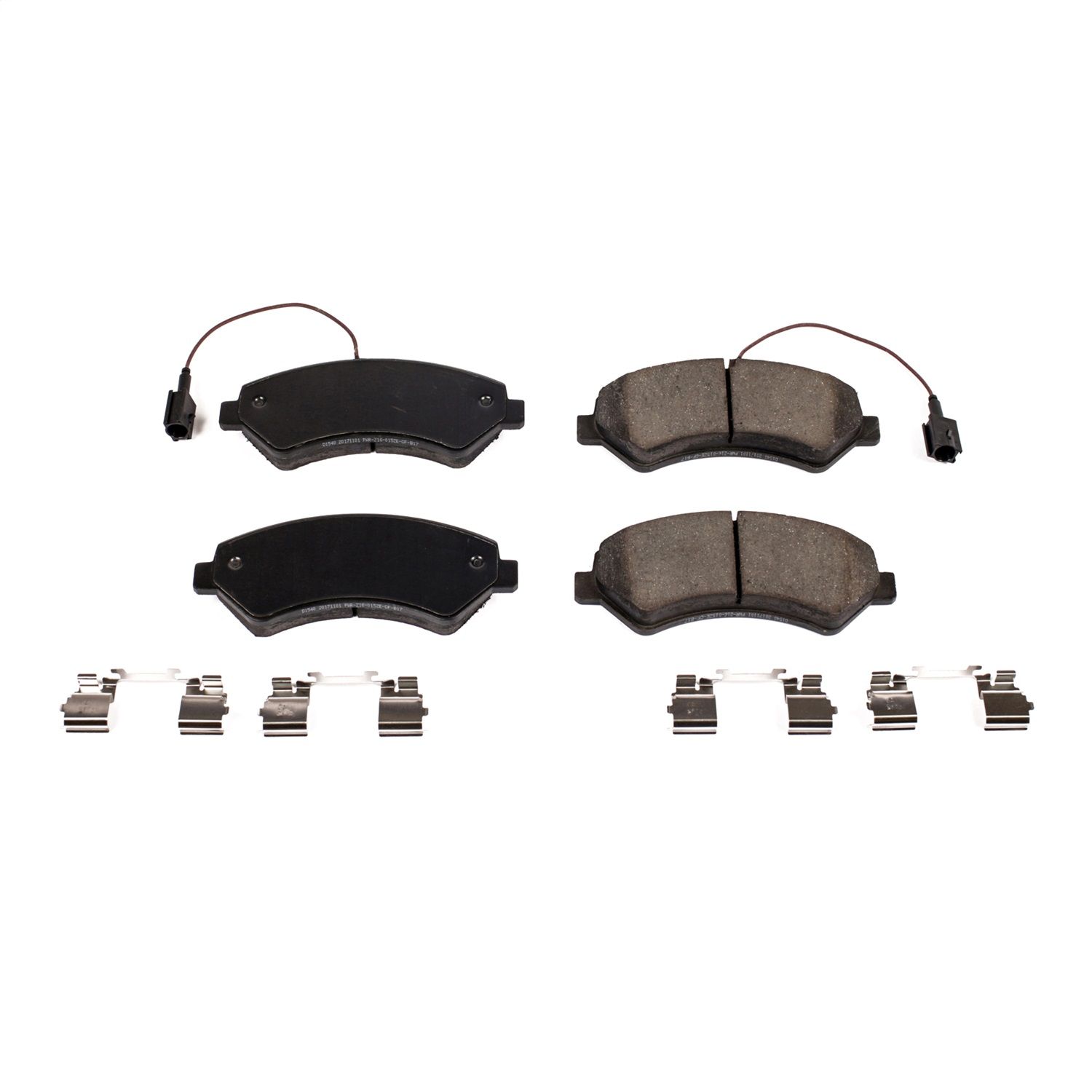 2024, 2023, 2022, 2021, 2020, 2019, 2018, 2017, 2016, 2015, 2014 Ram ProMaster 2500 1500 Disc Brake Pad Set