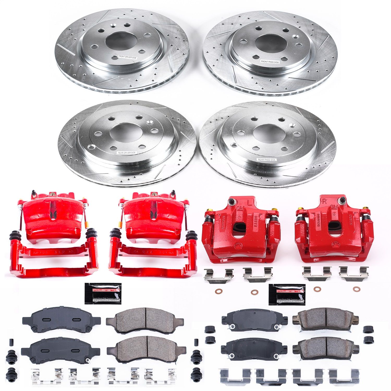 2016, 2015, 2014, 2013, 2012, 2011, 2010, 2009, 2008, 2007 GMC Acadia Disc Brake Kit