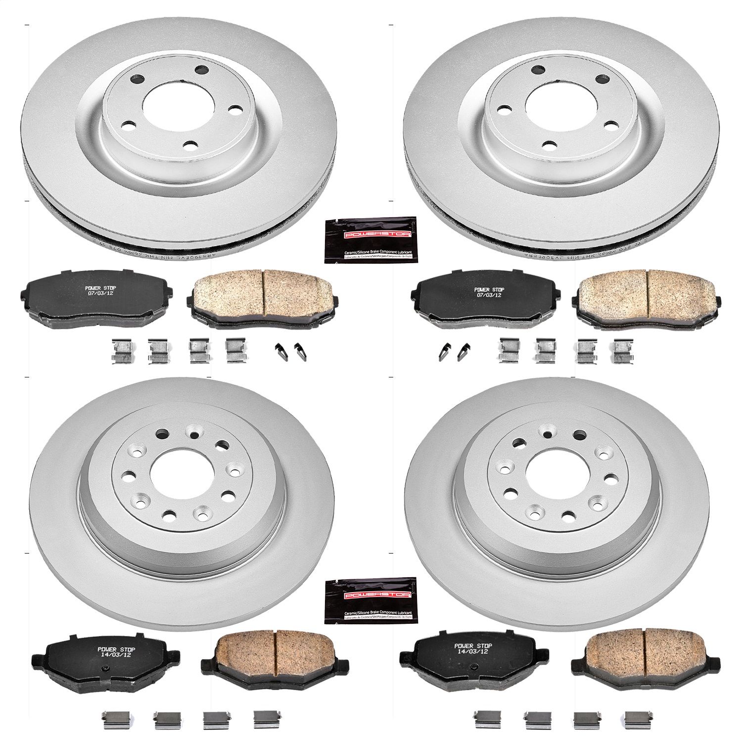 2012, 2011 Ford Edge Disc Brake Kit