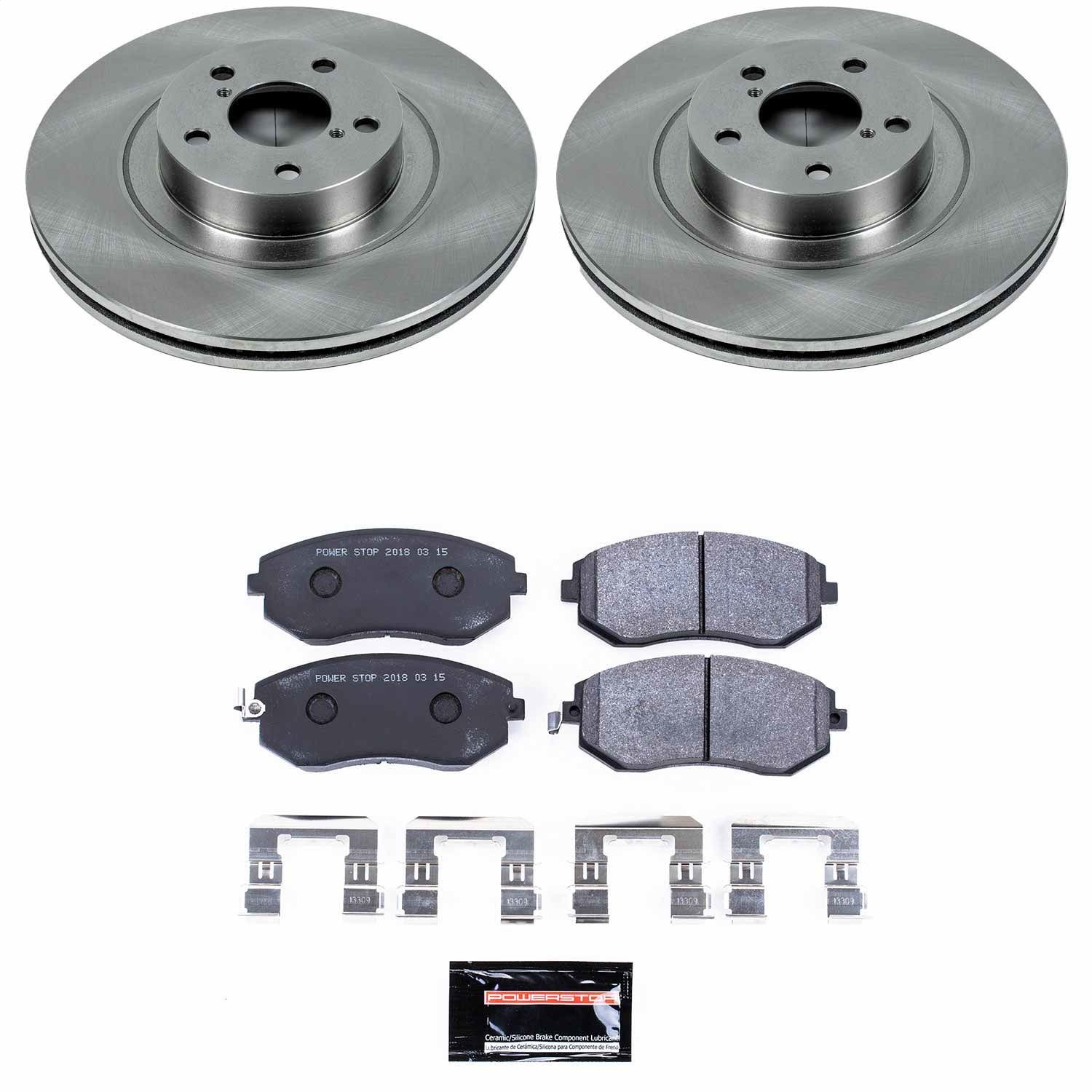 2012, 2011, 2010, 2009, 2008, 2007, 2006, 2005 Subaru Outback Disc Brake Kit
