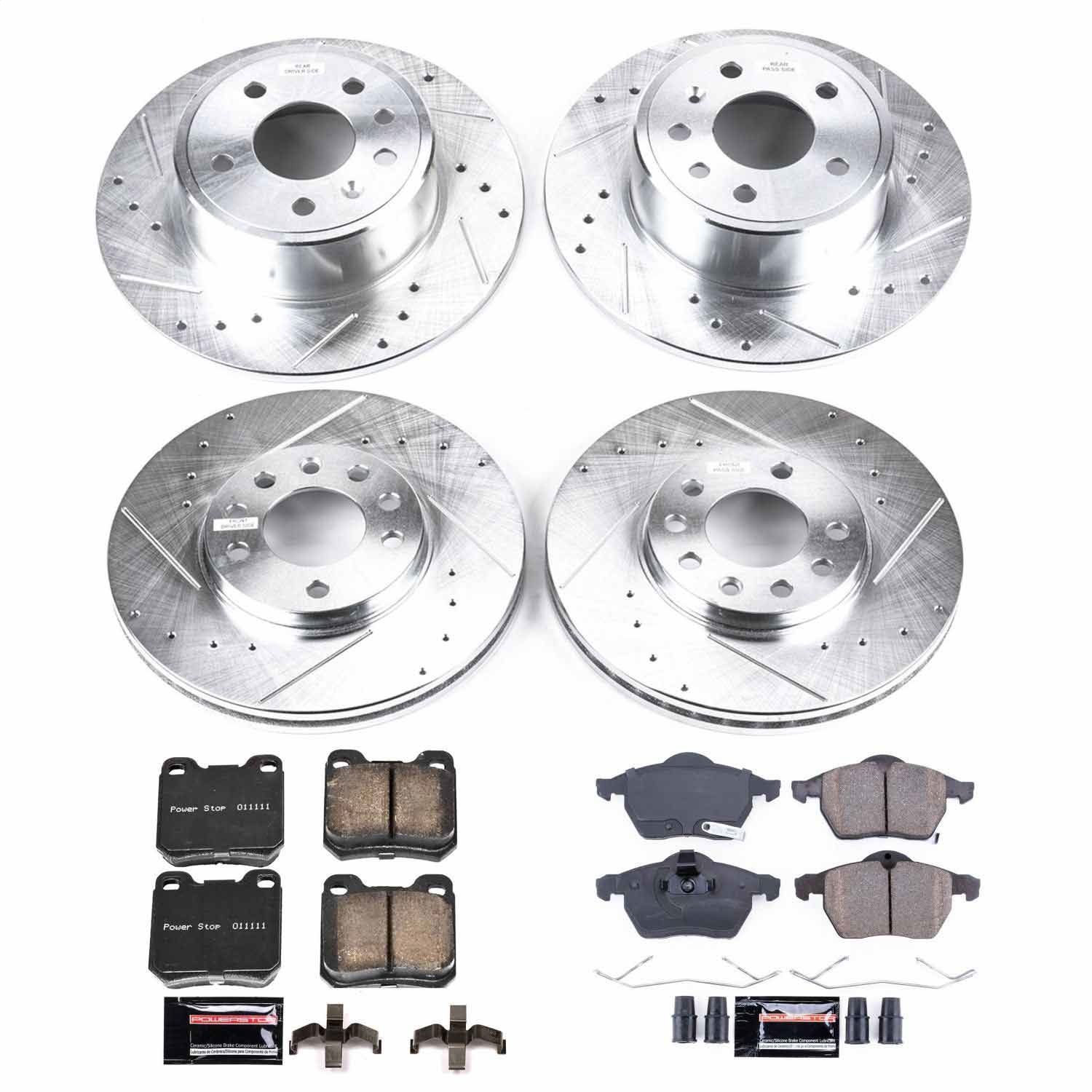 2003, 2002, 2001, 2000, 1999 Saab 9-3 Disc Brake Kit