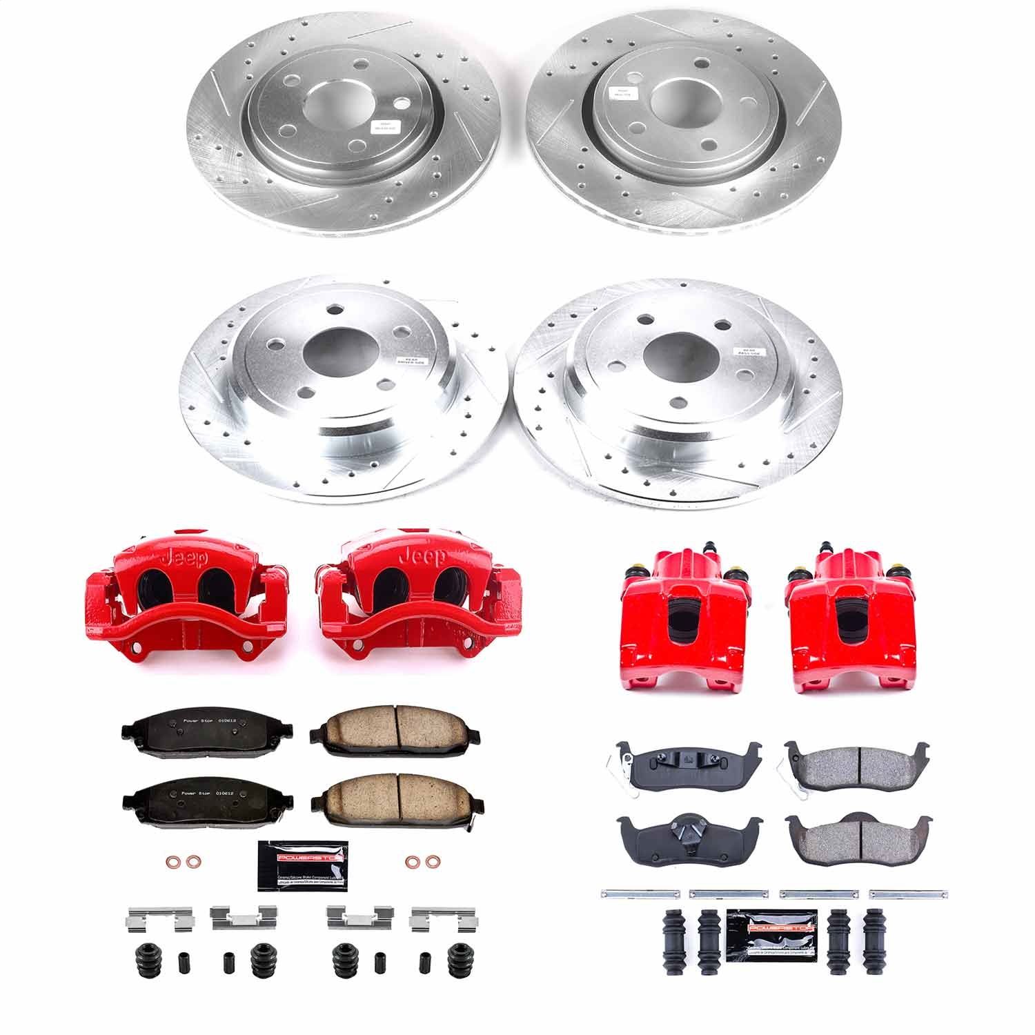 2010, 2009, 2008, 2007, 2006 Jeep Commander Disc Brake Kit