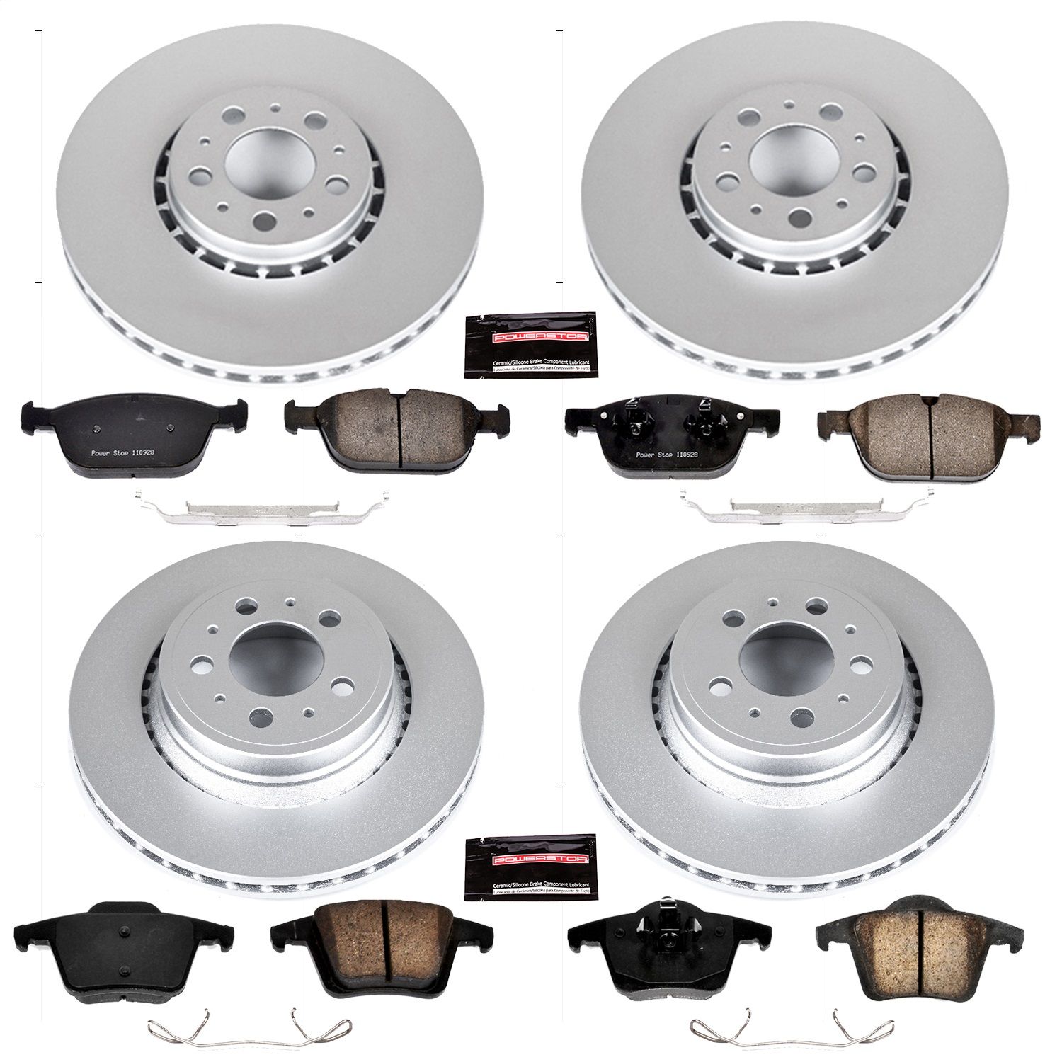 2014, 2013, 2012, 2011, 2010, 2009, 2008, 2007, 2006, 2005, 2004, 2003 Volvo XC90 Disc Brake Kit
