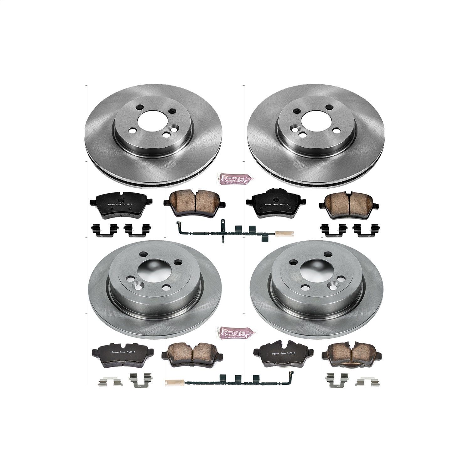 2010, 2009, 2008, 2007 Mini Cooper Disc Brake Kit
