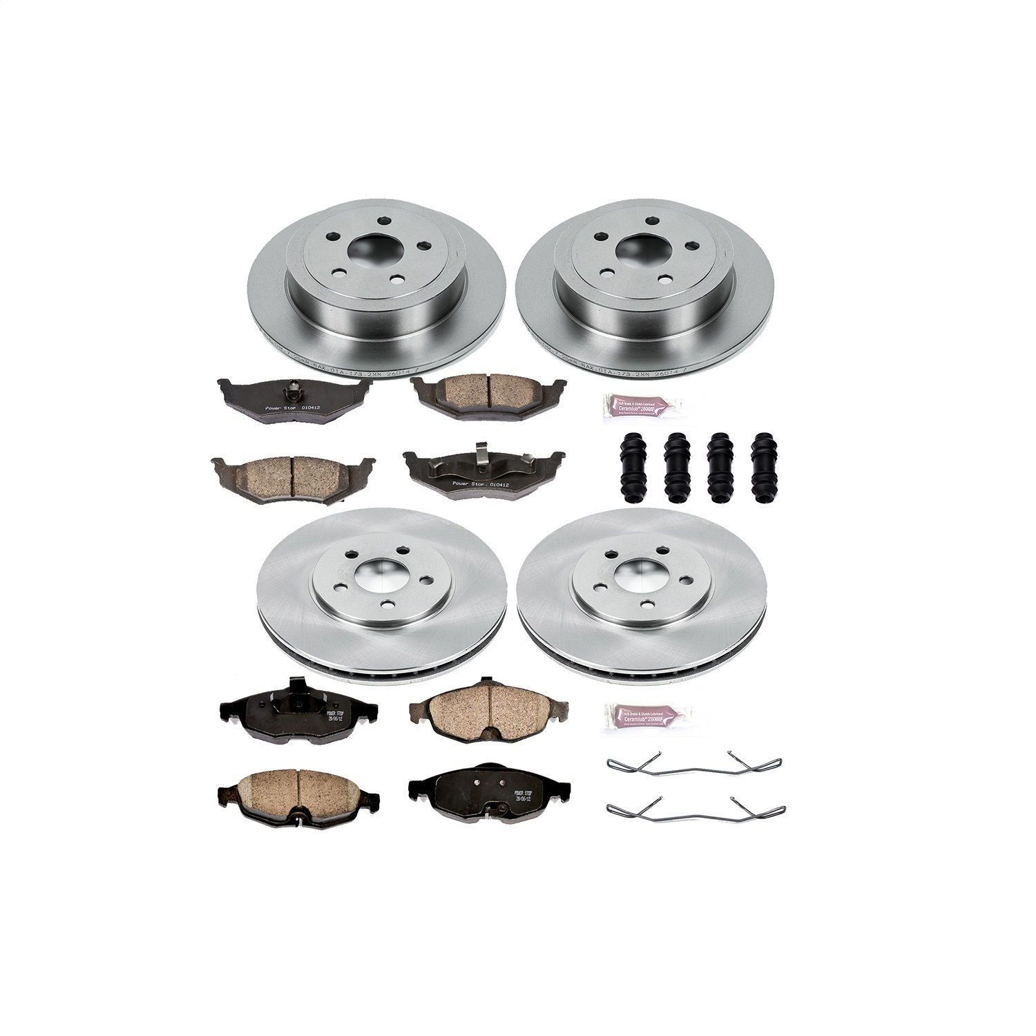 2006, 2005, 2004, 2003, 2002, 2001 Chrysler Sebring Disc Brake Kit