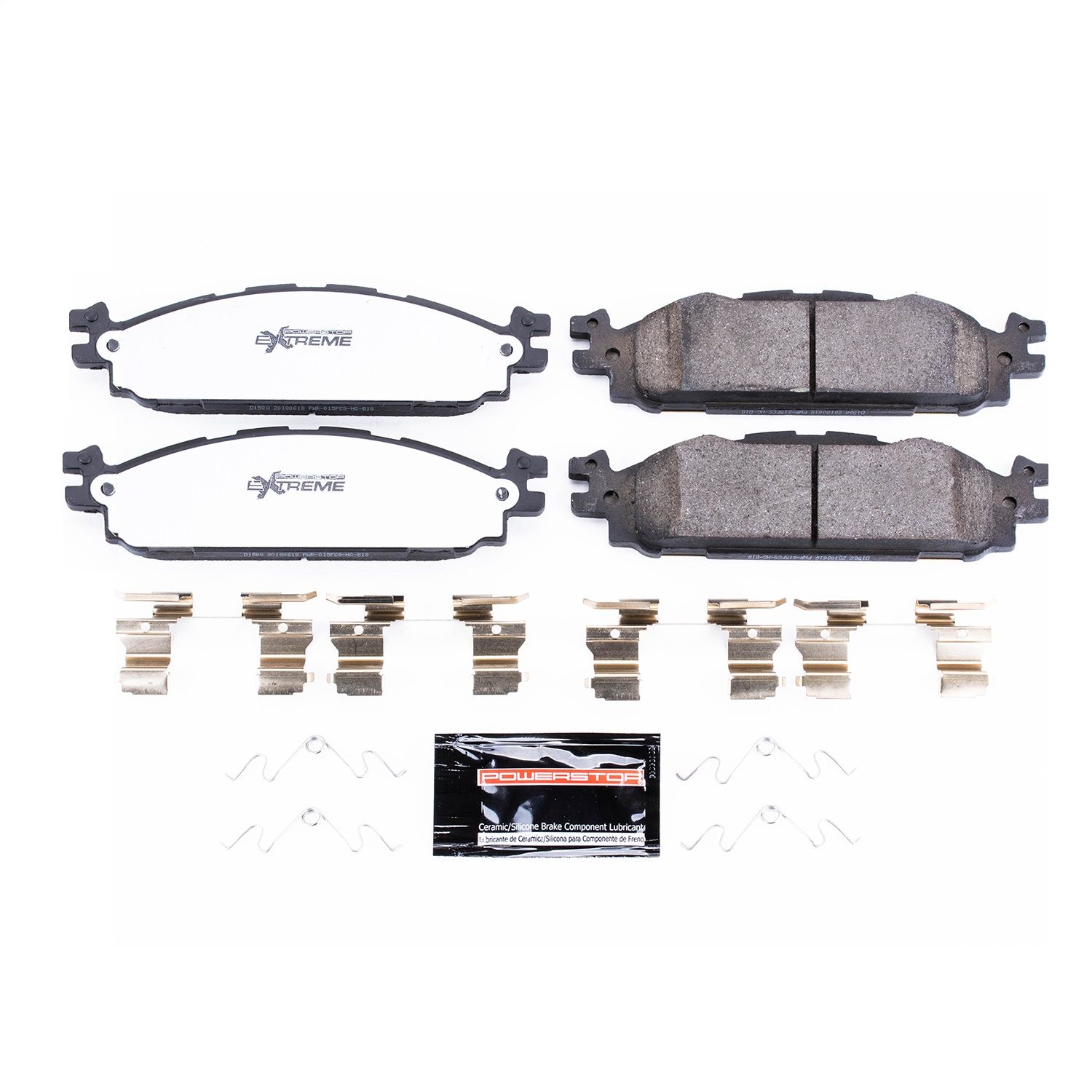 2019, 2018, 2017, 2016, 2015, 2014, 2013, 2012, 2011 Ford Explorer Disc Brake Pad Set