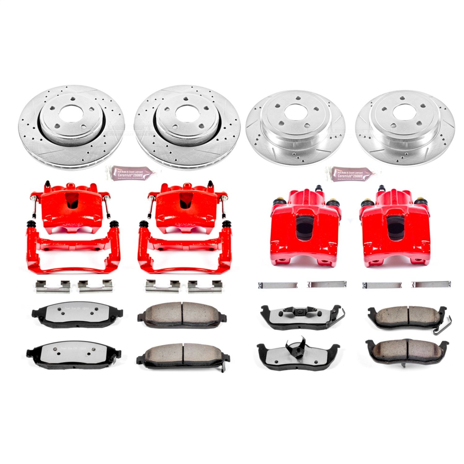 2010, 2009, 2008, 2007, 2006 Jeep Commander Disc Brake Kit