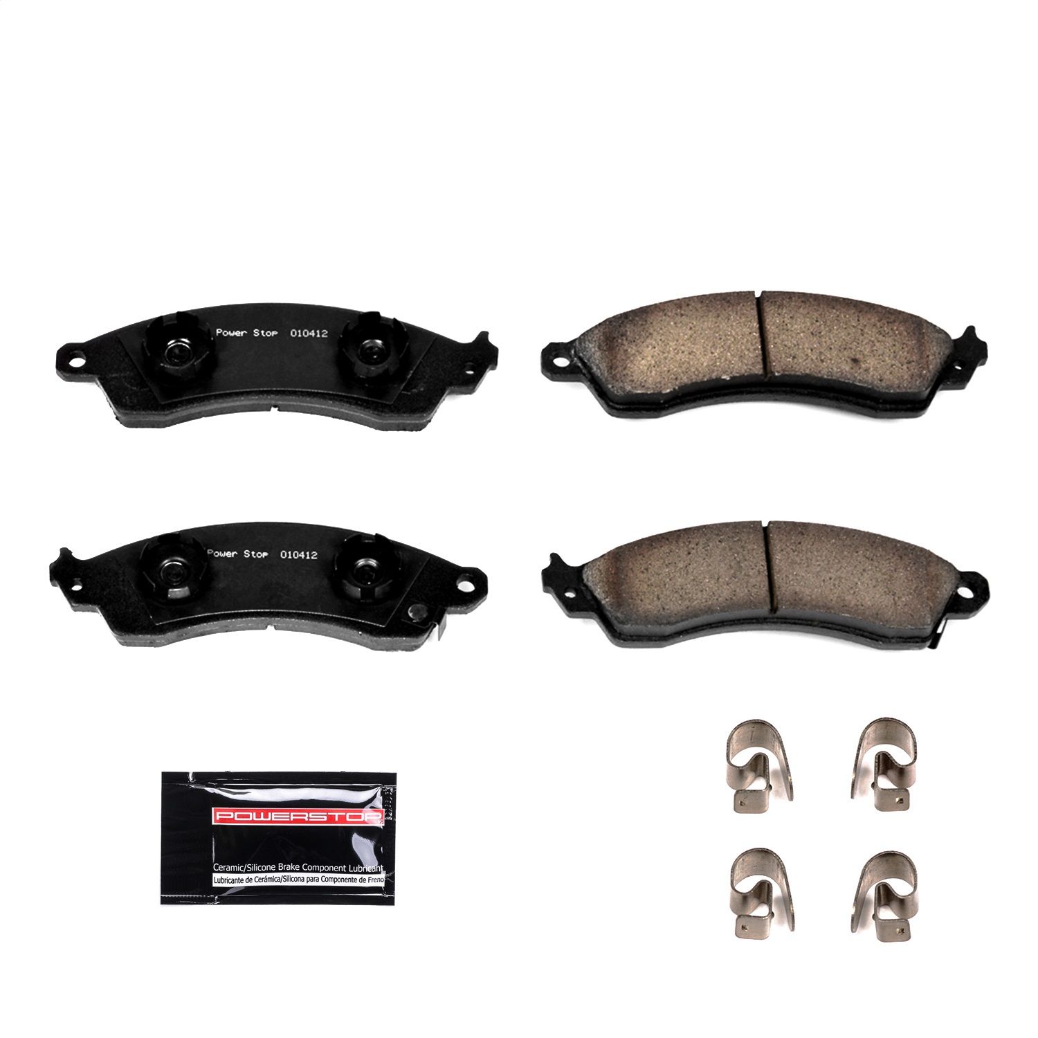 2004, 2003, 2002, 2001, 2000, 1999, 1998, 1997, 1996, 1995, 1994 Ford Mustang Disc Brake Pad Set