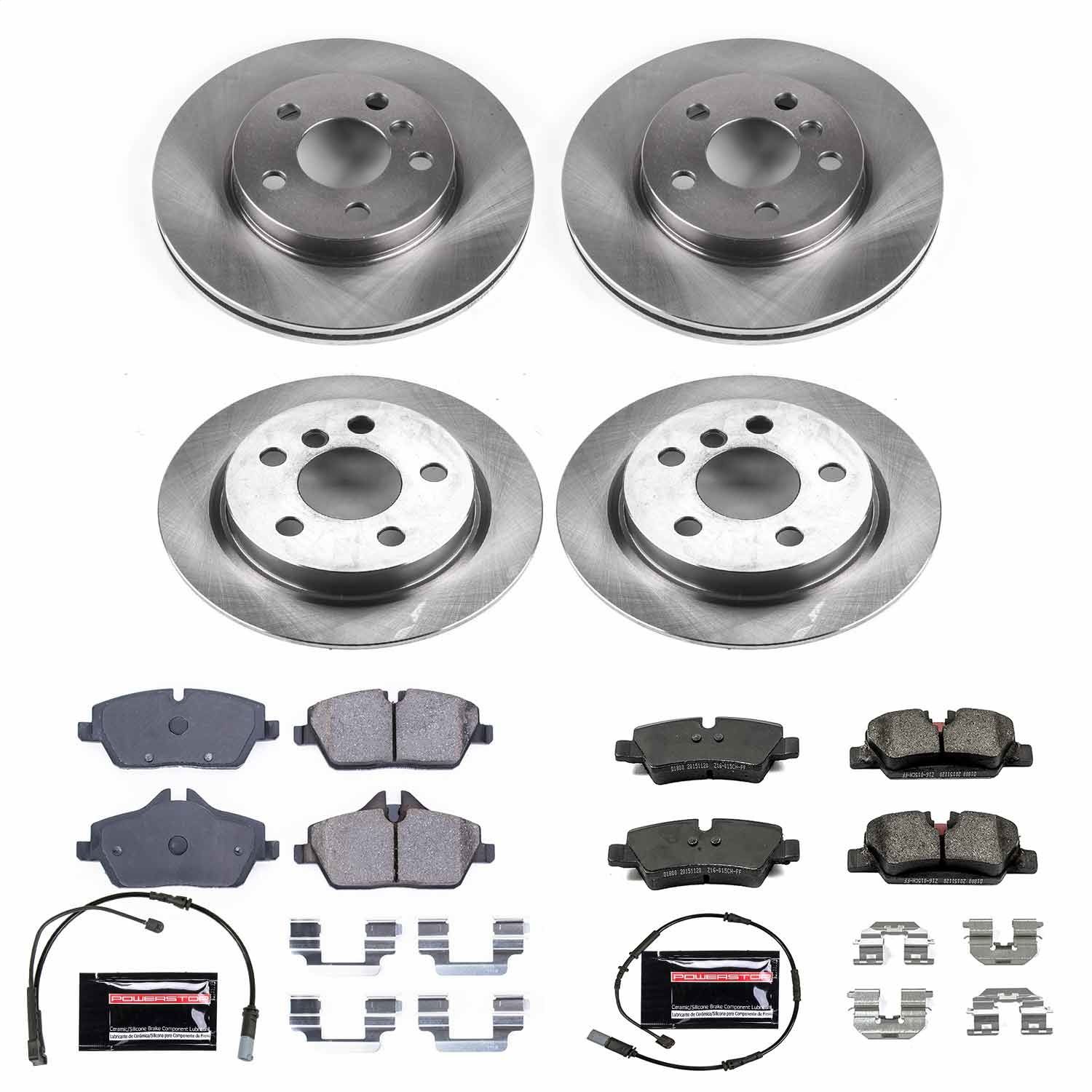 2024, 2023, 2022, 2021, 2020, 2019, 2018, 2017, 2016, 2015, 2014 Mini Cooper Disc Brake Kit