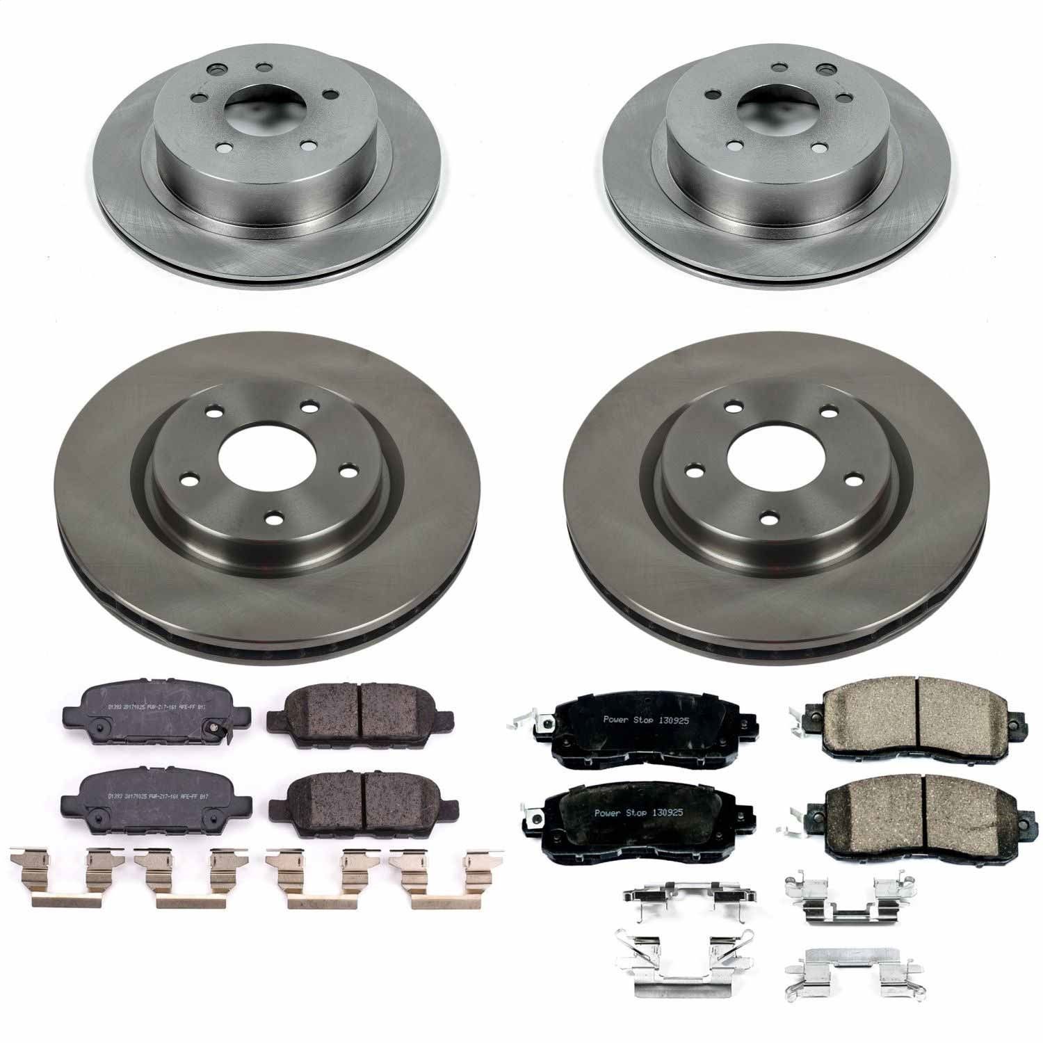 2017, 2016, 2015, 2014 Nissan LEAF Disc Brake Kit