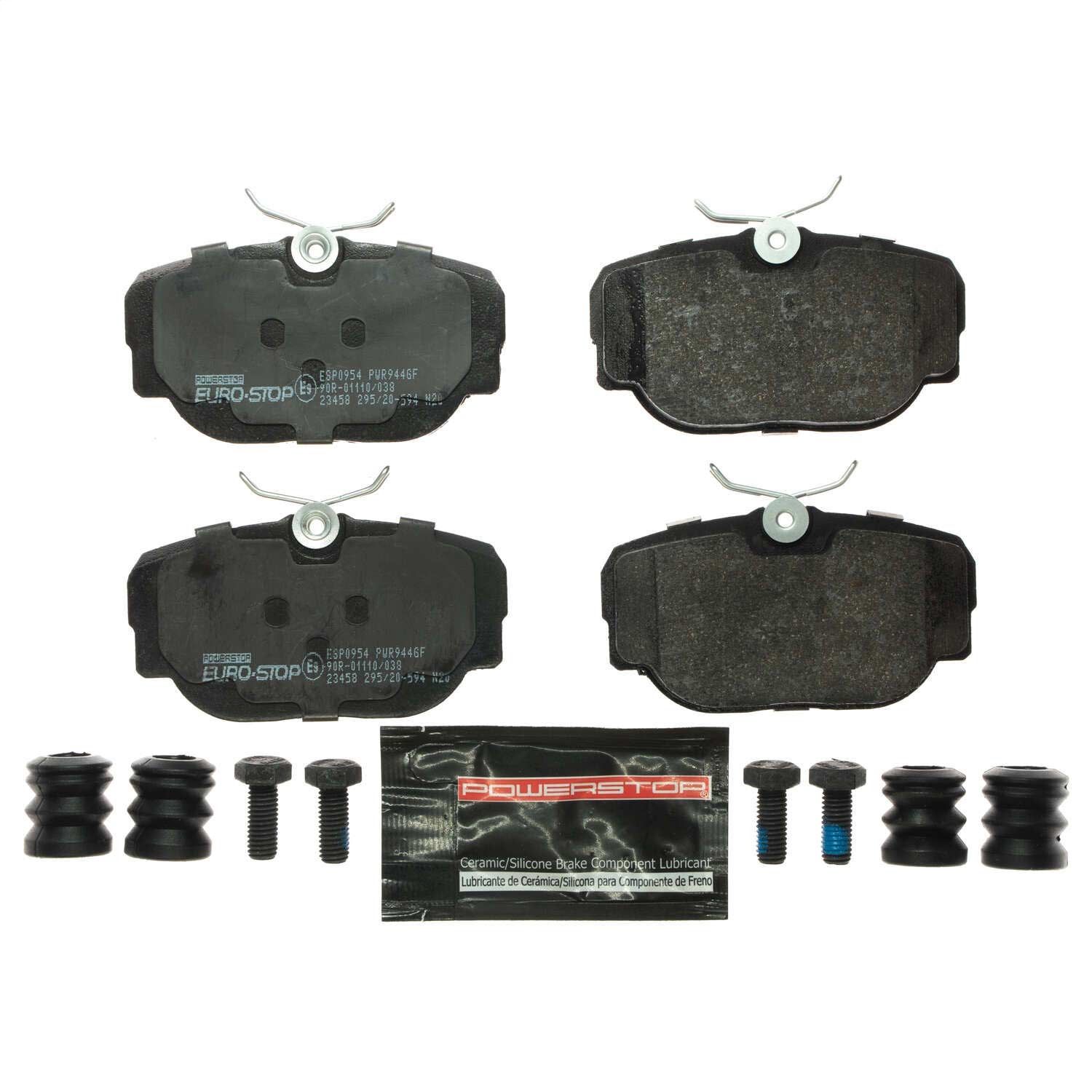 1993, 1992, 1991, 1990, 1989, 1988 Saab 900 Discovery Disc Brake Pad Set