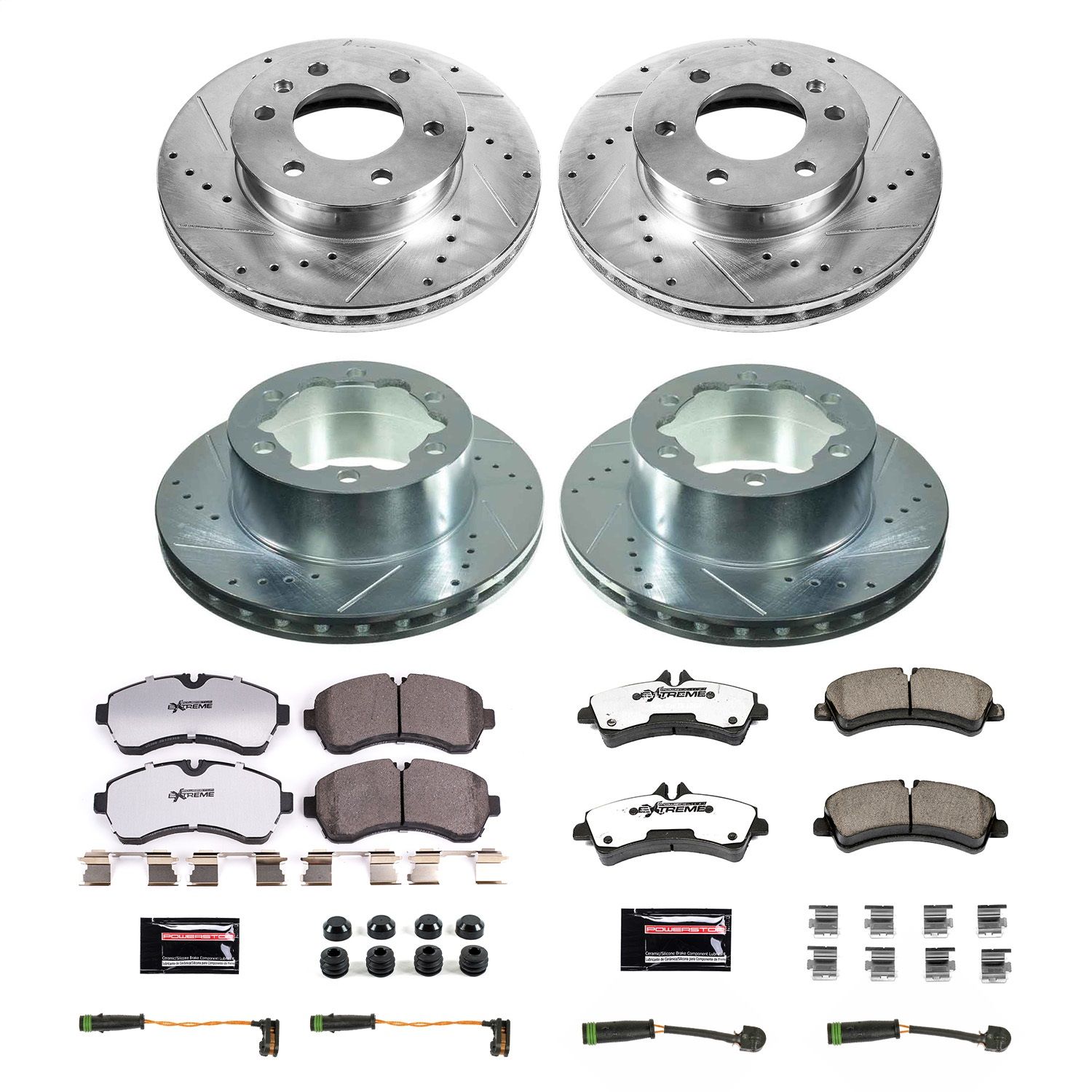 2018, 2017, 2016, 2015, 2014, 2013, 2012, 2011, 2010 Freightliner Sprinter 3500 3500 Disc Brake Kit