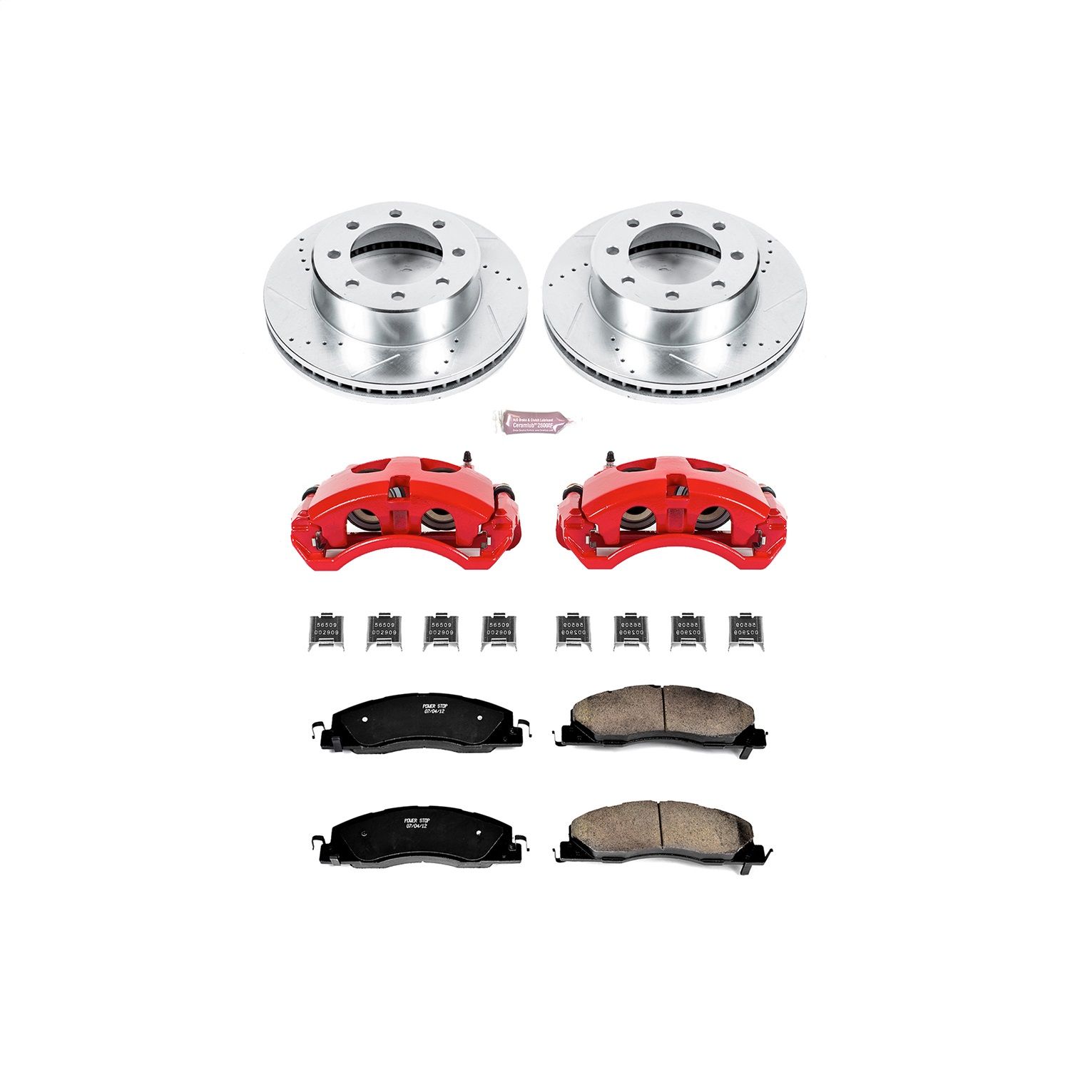 2018, 2017, 2016, 2015, 2014, 2013, 2012, 2011 Ram 3500 2500 Disc Brake Kit