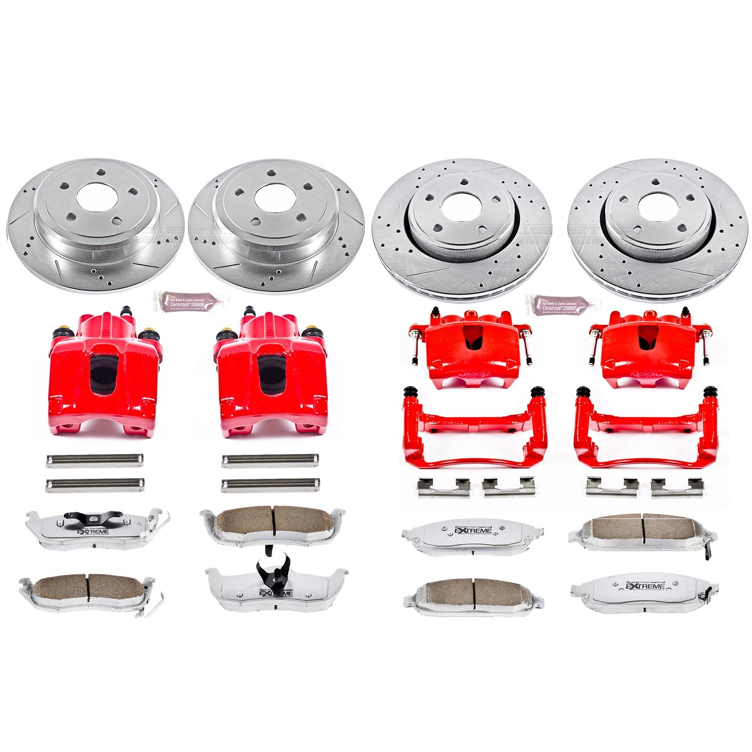 2010, 2009, 2008, 2007, 2006 Jeep Commander Disc Brake Kit