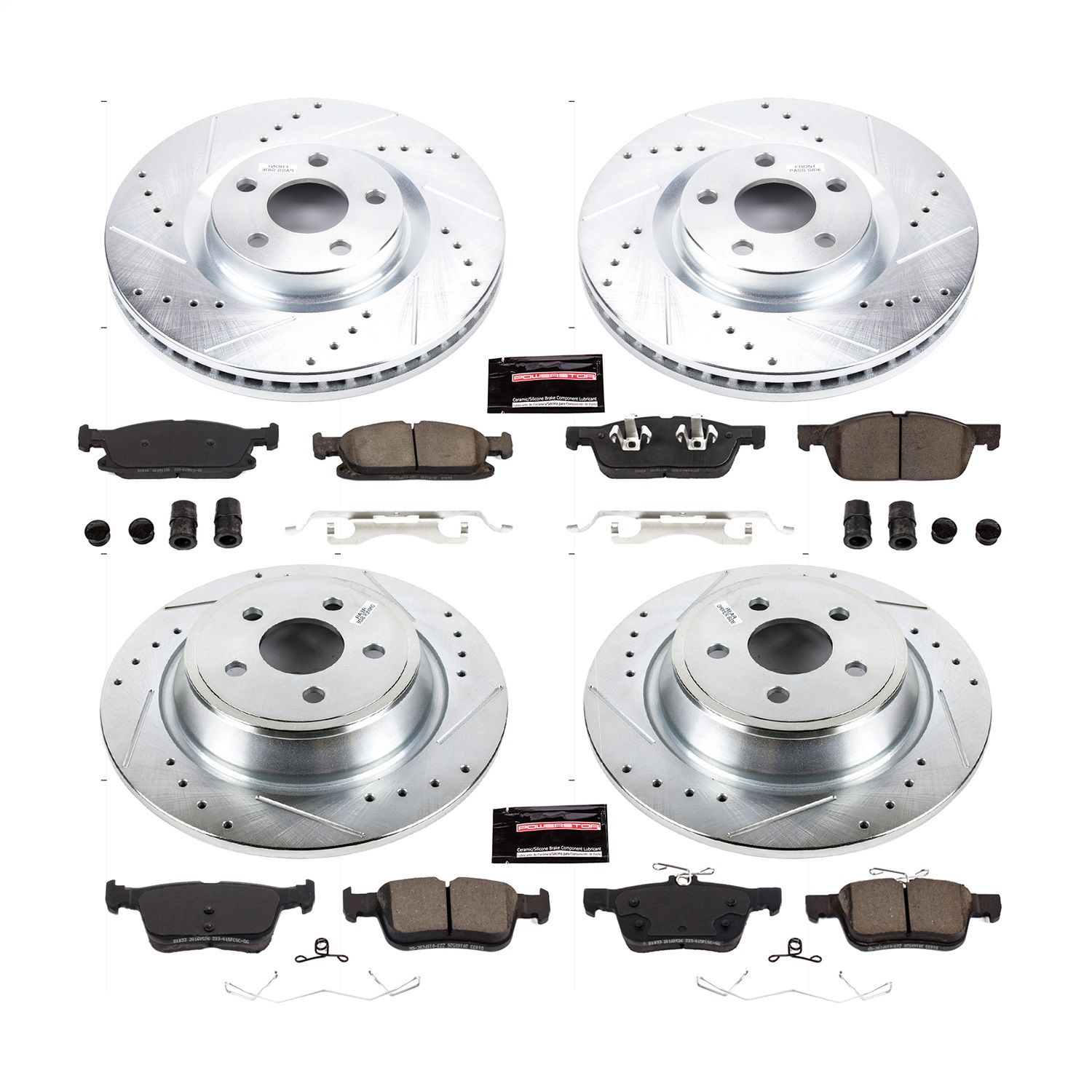 2021, 2020, 2019, 2018, 2017, 2016, 2015 Ford Edge Disc Brake Kit