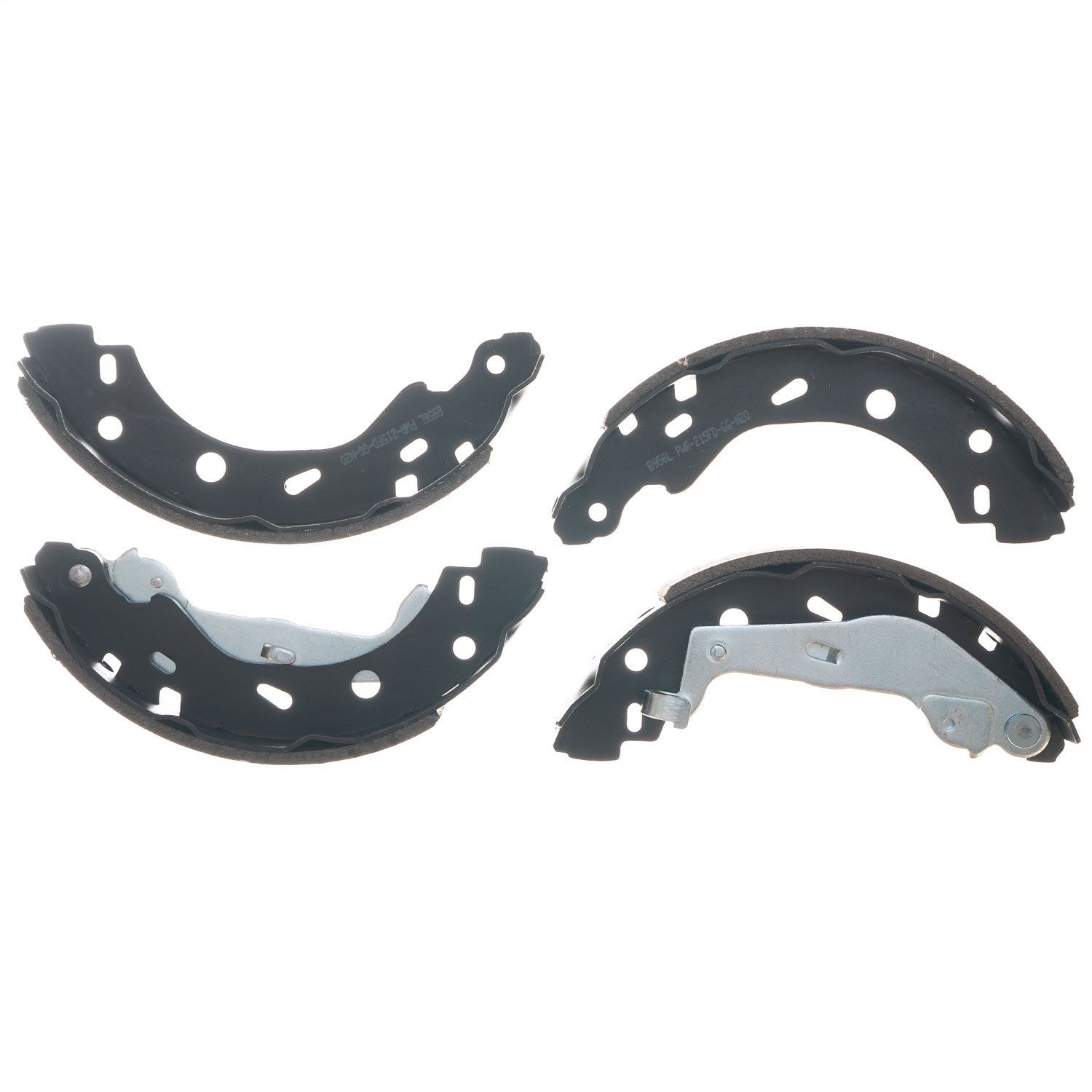 2016, 2015, 2014, 2013, 2012, 2011, 2010, 2009, 2008, 2007, 2006, 2005 Smart Fortwo Drum Brake Shoe