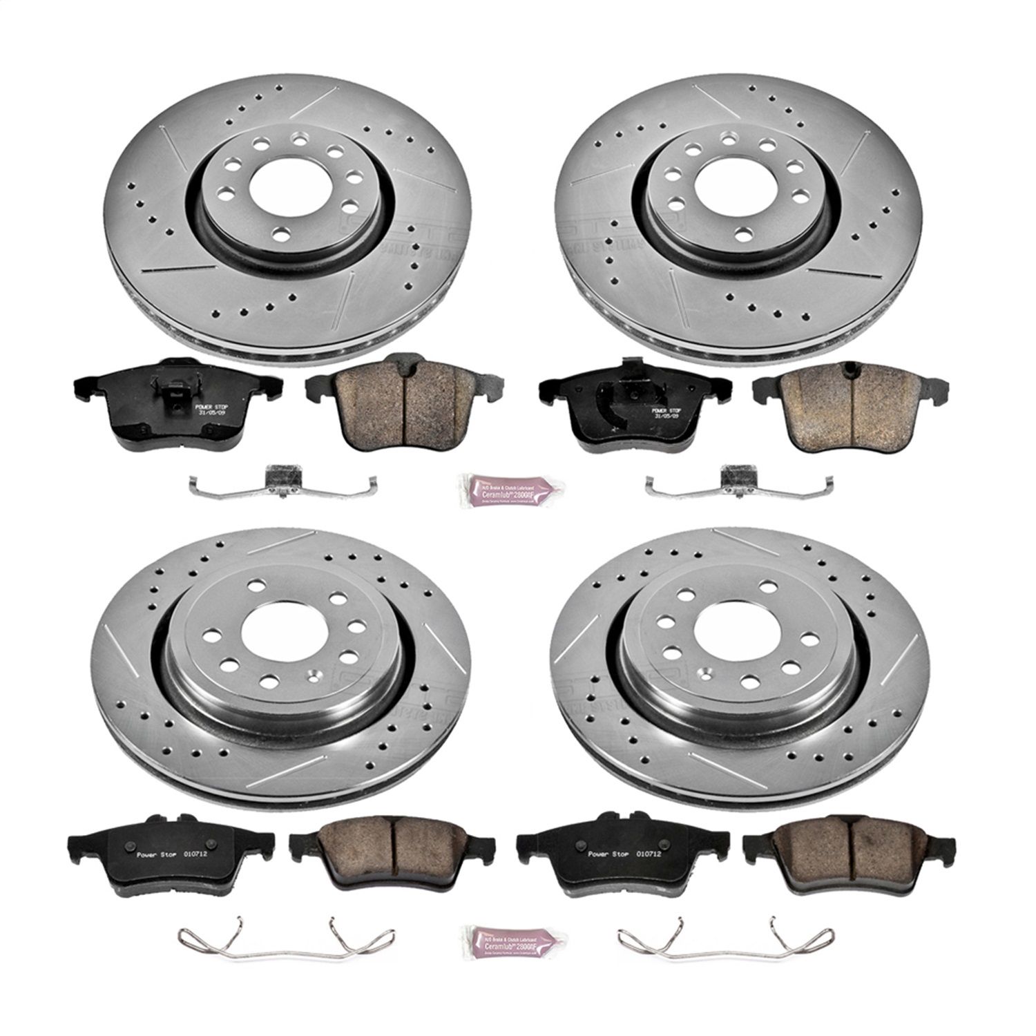 2011, 2010, 2009, 2008, 2007, 2006, 2005, 2004, 2003 Saab 9-3 Disc Brake Kit