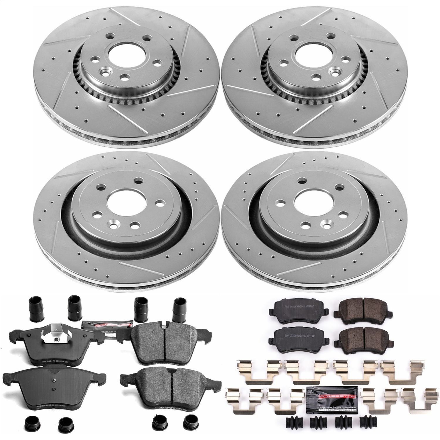2014, 2013, 2012, 2011, 2010, 2009, 2008, 2007 Volvo S80 Disc Brake Kit
