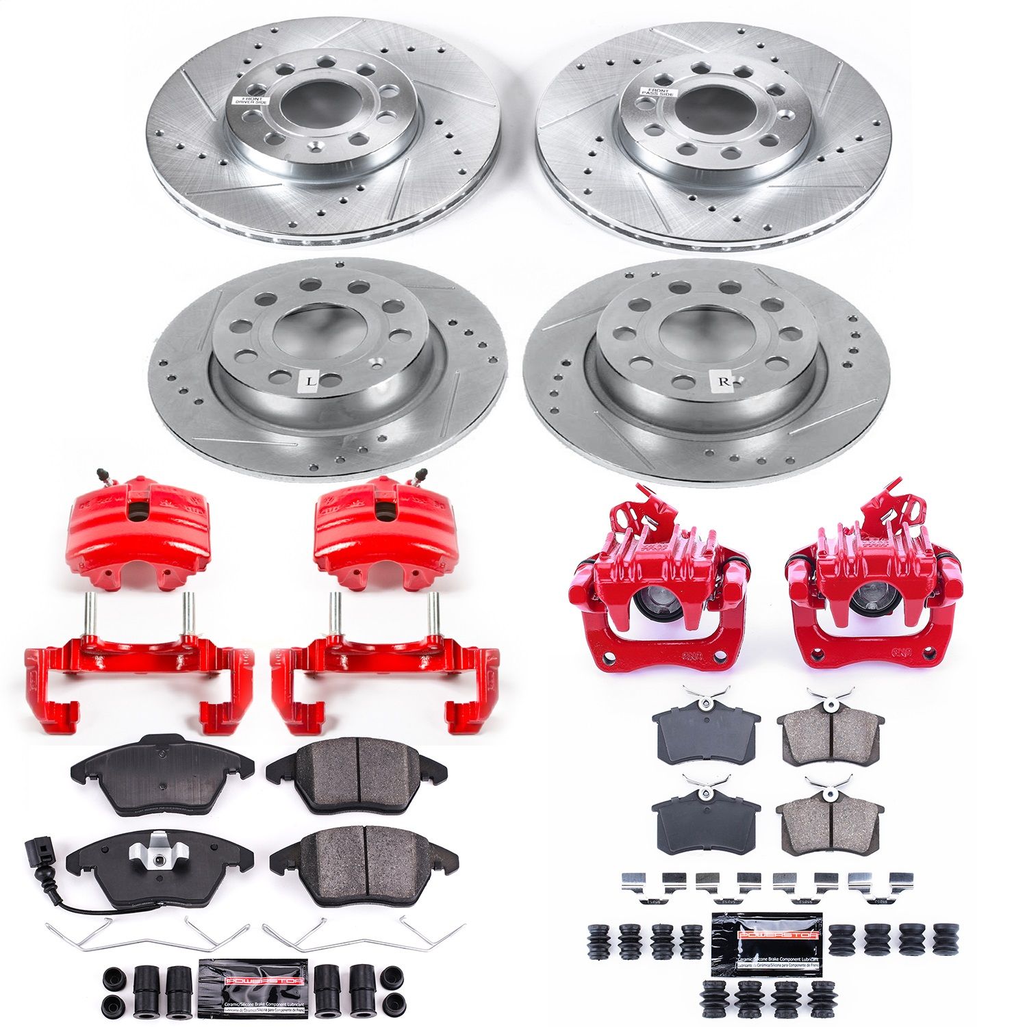2013, 2012, 2011, 2010 Audi A3 Disc Brake Kit
