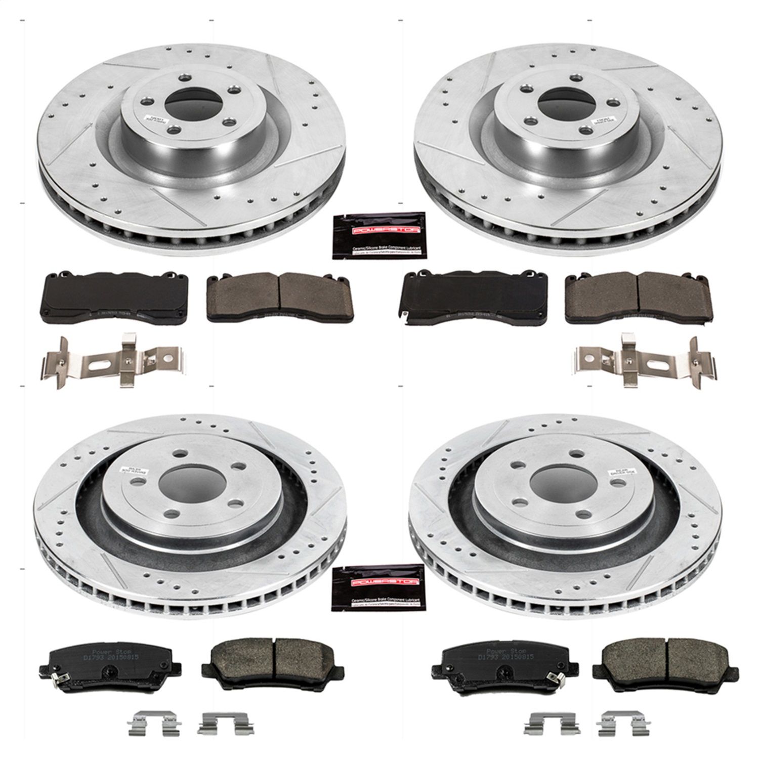 2023, 2022, 2021, 2020, 2019, 2018, 2017, 2016, 2015 Ford Mustang Disc Brake Kit