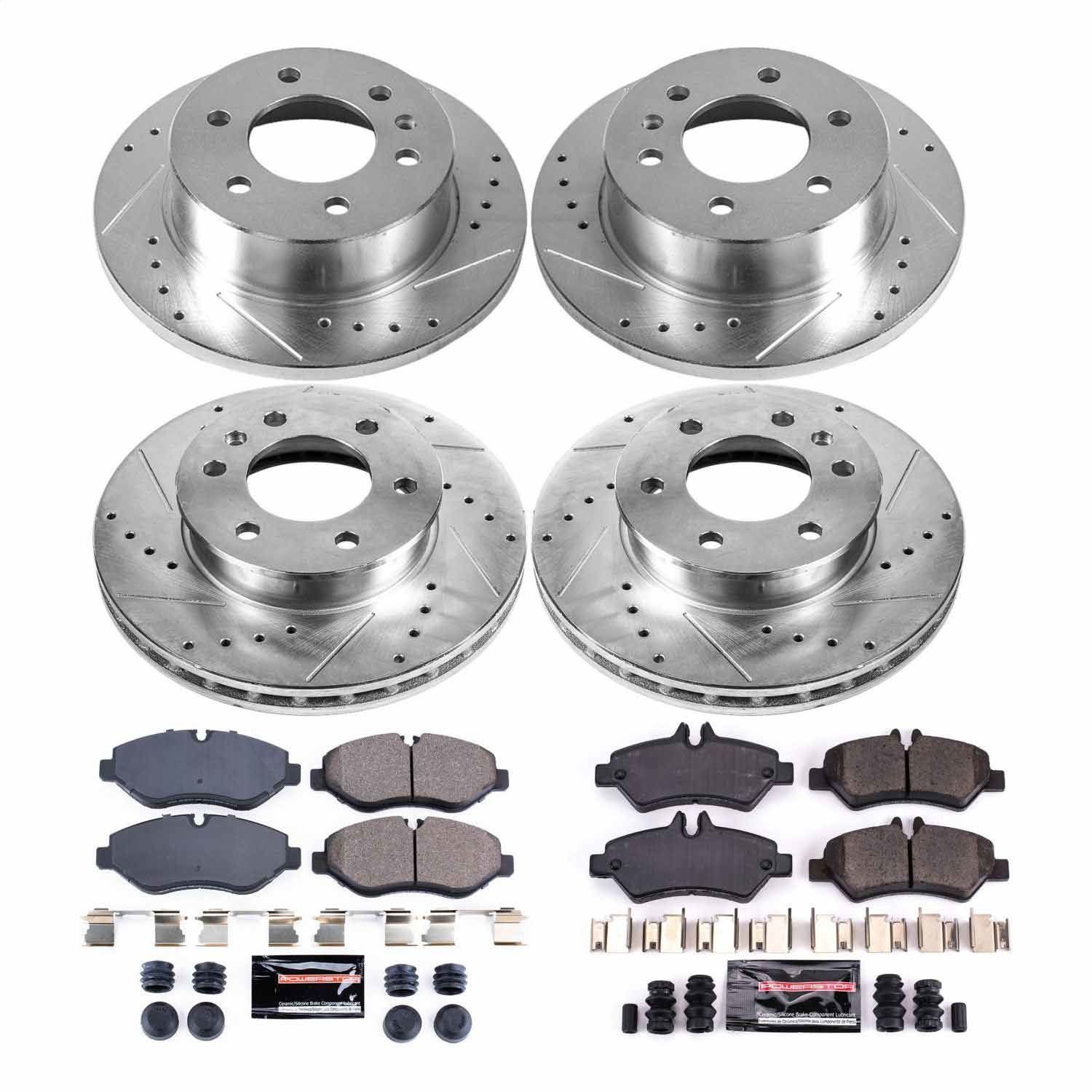 2008, 2007 Freightliner Sprinter 2500 2500 Disc Brake Kit