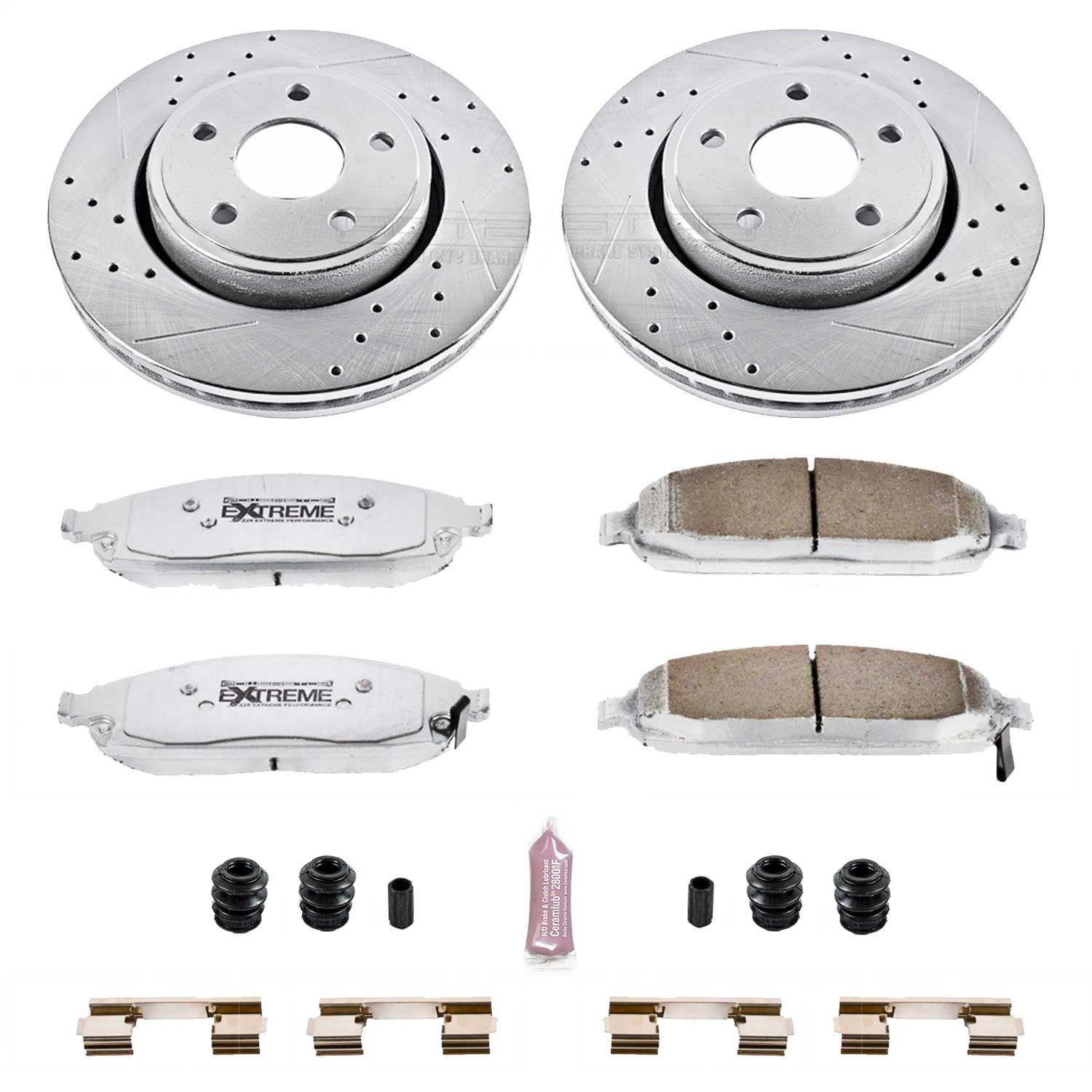 2010, 2009, 2008, 2007, 2006 Jeep Commander Disc Brake Kit
