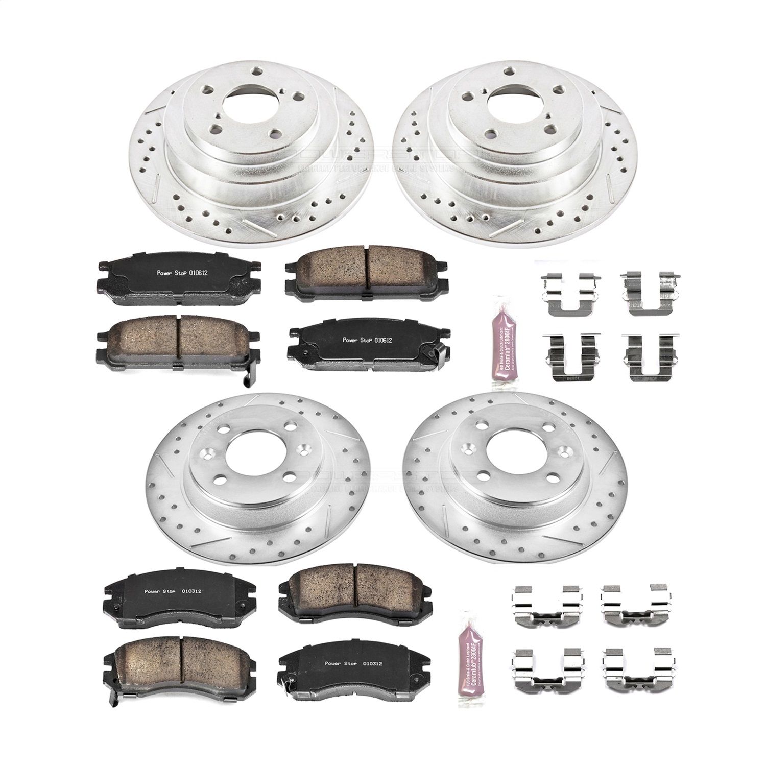 1996, 1995, 1994, 1993, 1992, 1991, 1990 Subaru Legacy Disc Brake Kit
