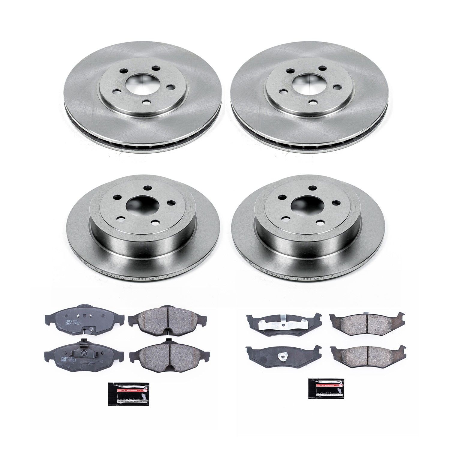 2006, 2005, 2004, 2003, 2002, 2001 Dodge Stratus Disc Brake Kit