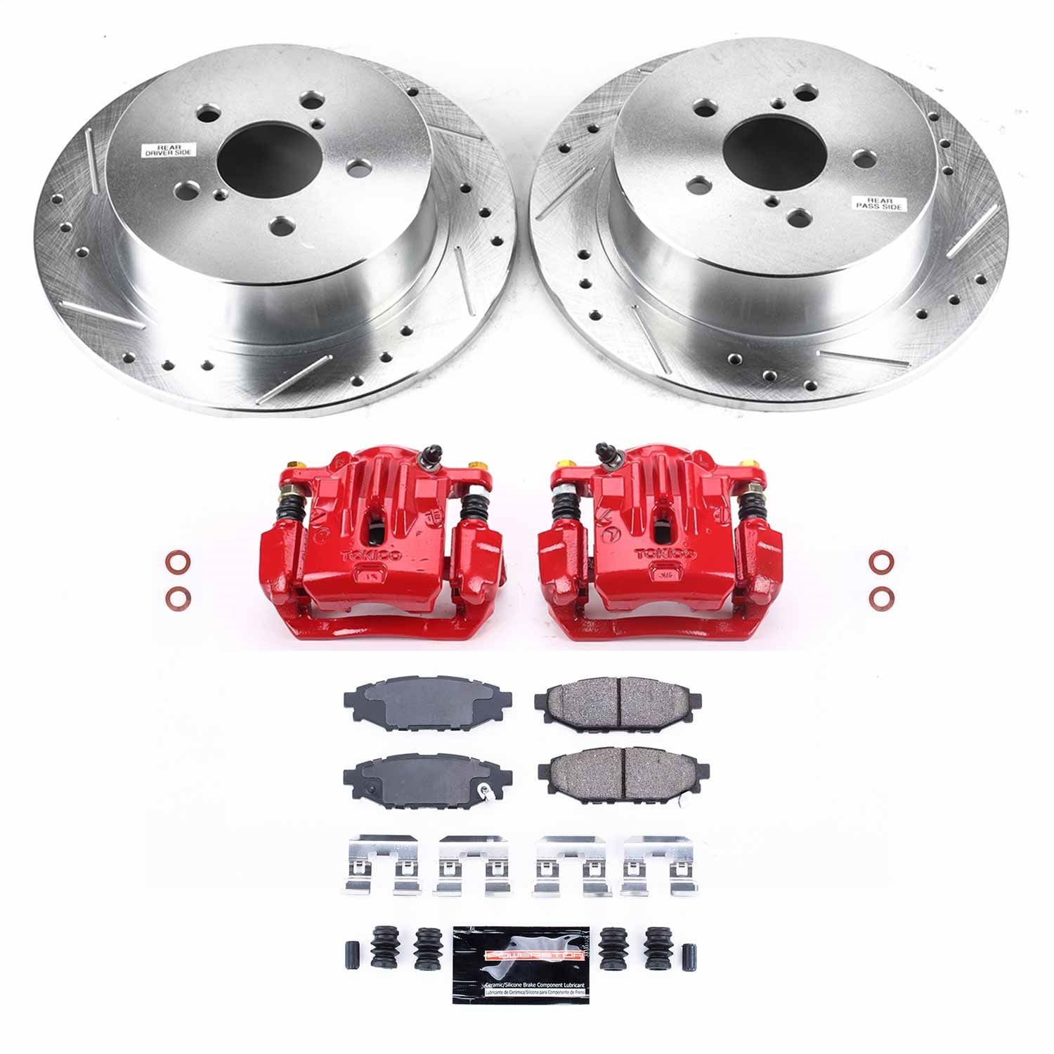 2009, 2008, 2007, 2006 Subaru Legacy Disc Brake Kit
