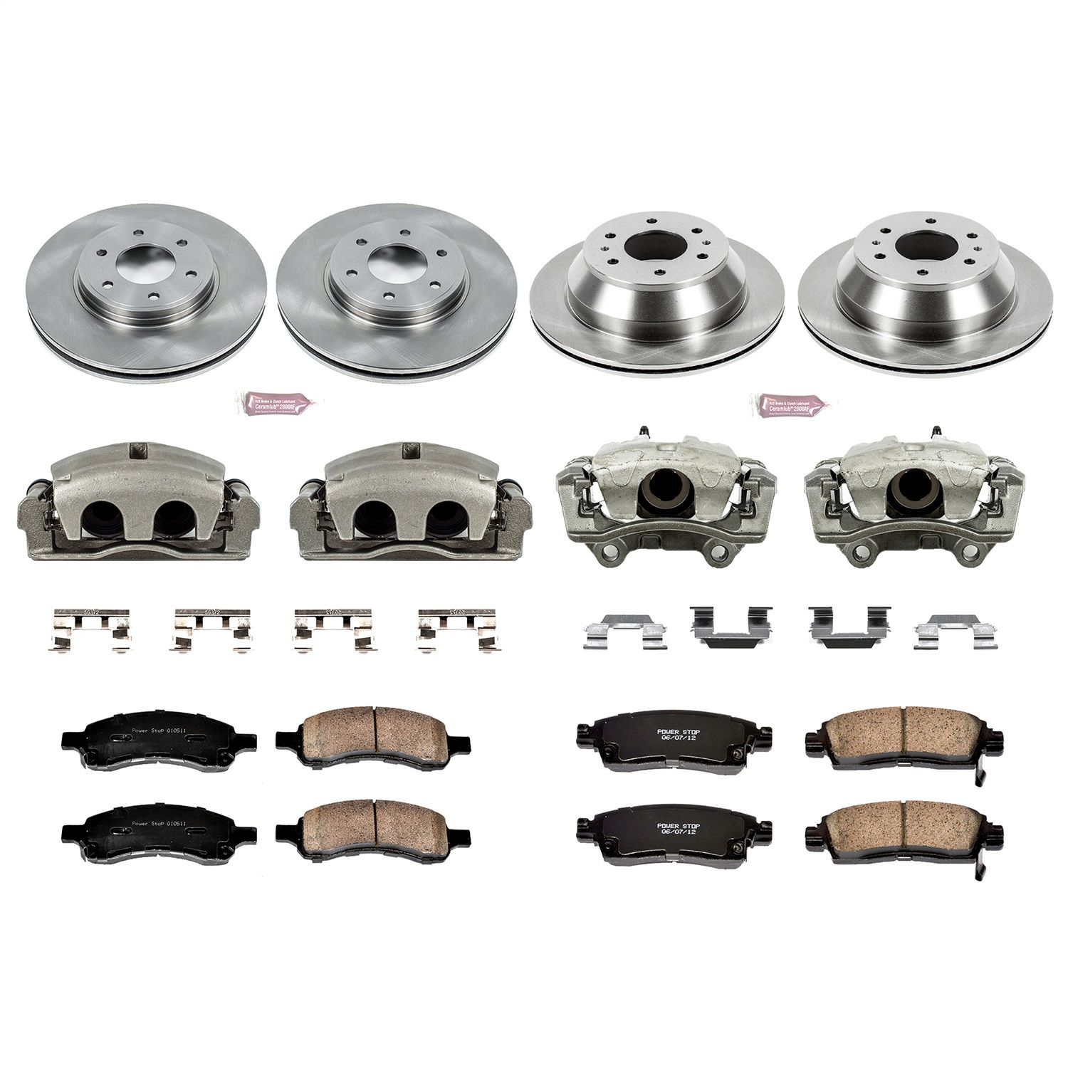 2006-2009 Chevrolet Trailblazer Disc Brake Kit Powerstop