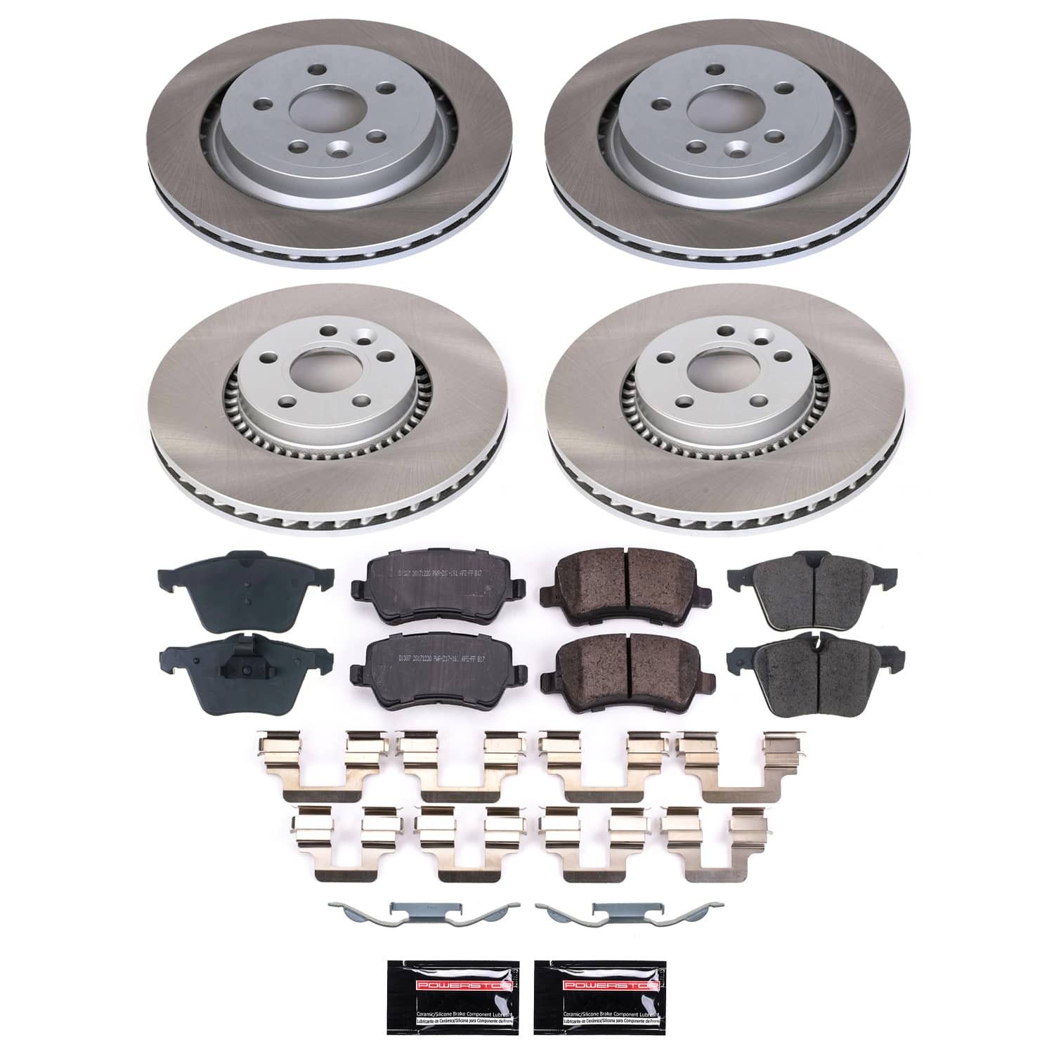 2014, 2013, 2012, 2011, 2010, 2009, 2008, 2007 Volvo S80 Disc Brake Kit
