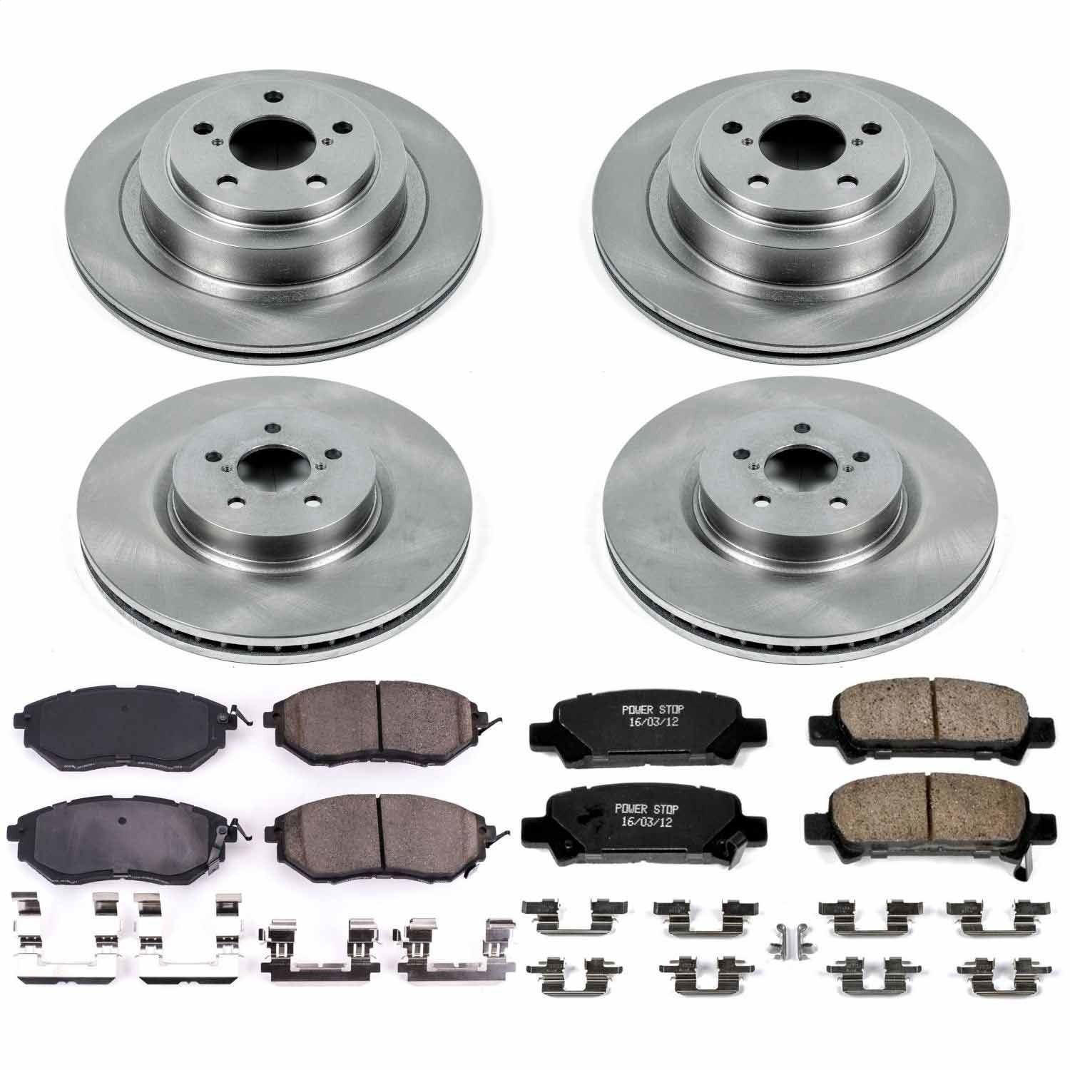 2009, 2008, 2007, 2006, 2005 Subaru Legacy Disc Brake Kit