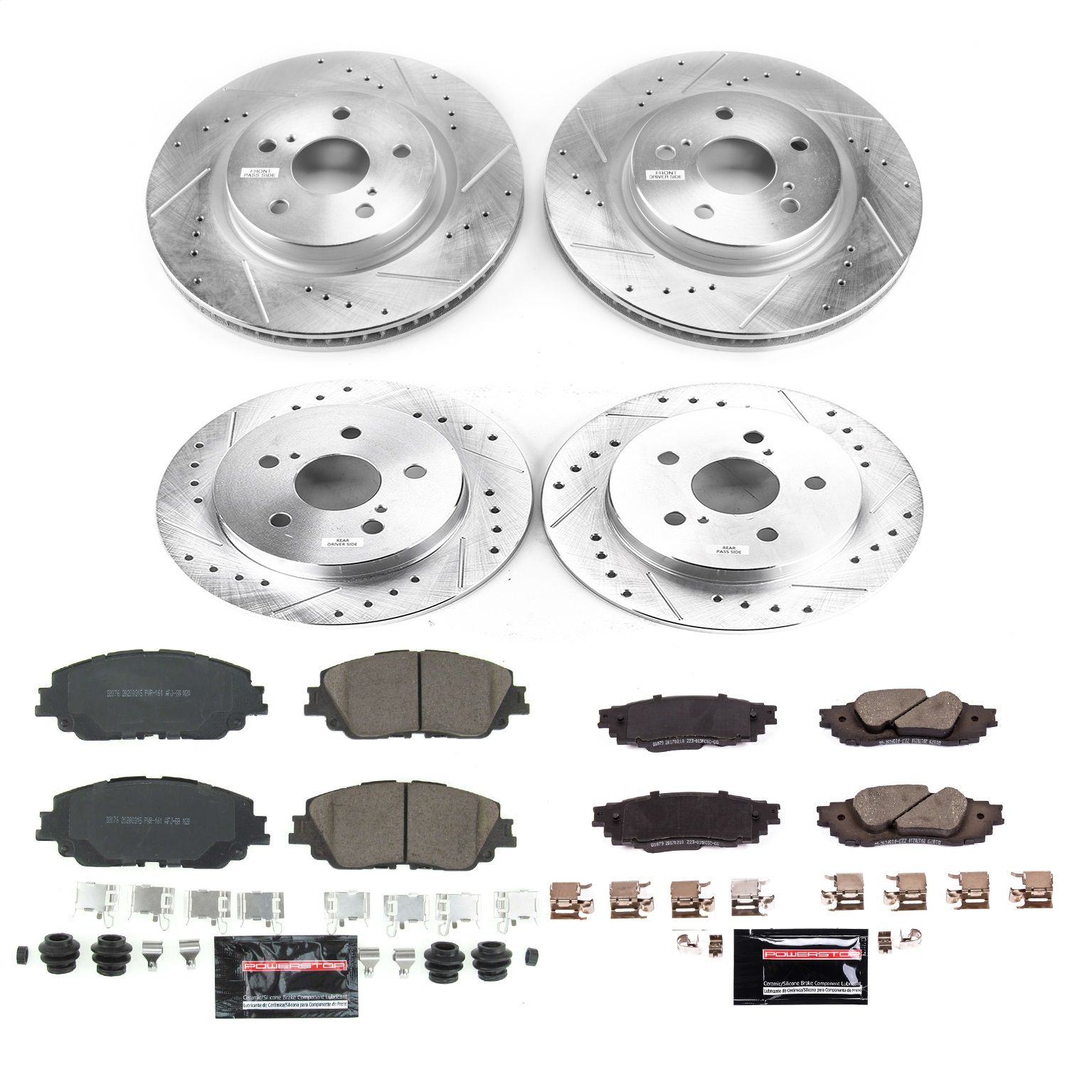 2024, 2023, 2022, 2021, 2020, 2019 Lexus ES300h Disc Brake Kit