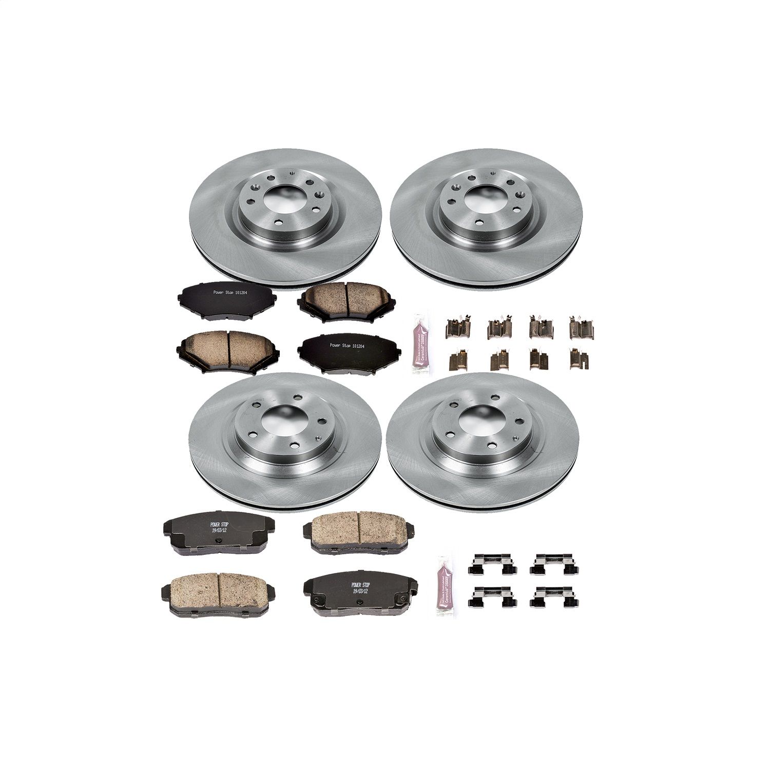 2011, 2010, 2009, 2008, 2007, 2006, 2005, 2004 Mazda RX-8 Disc Brake Kit