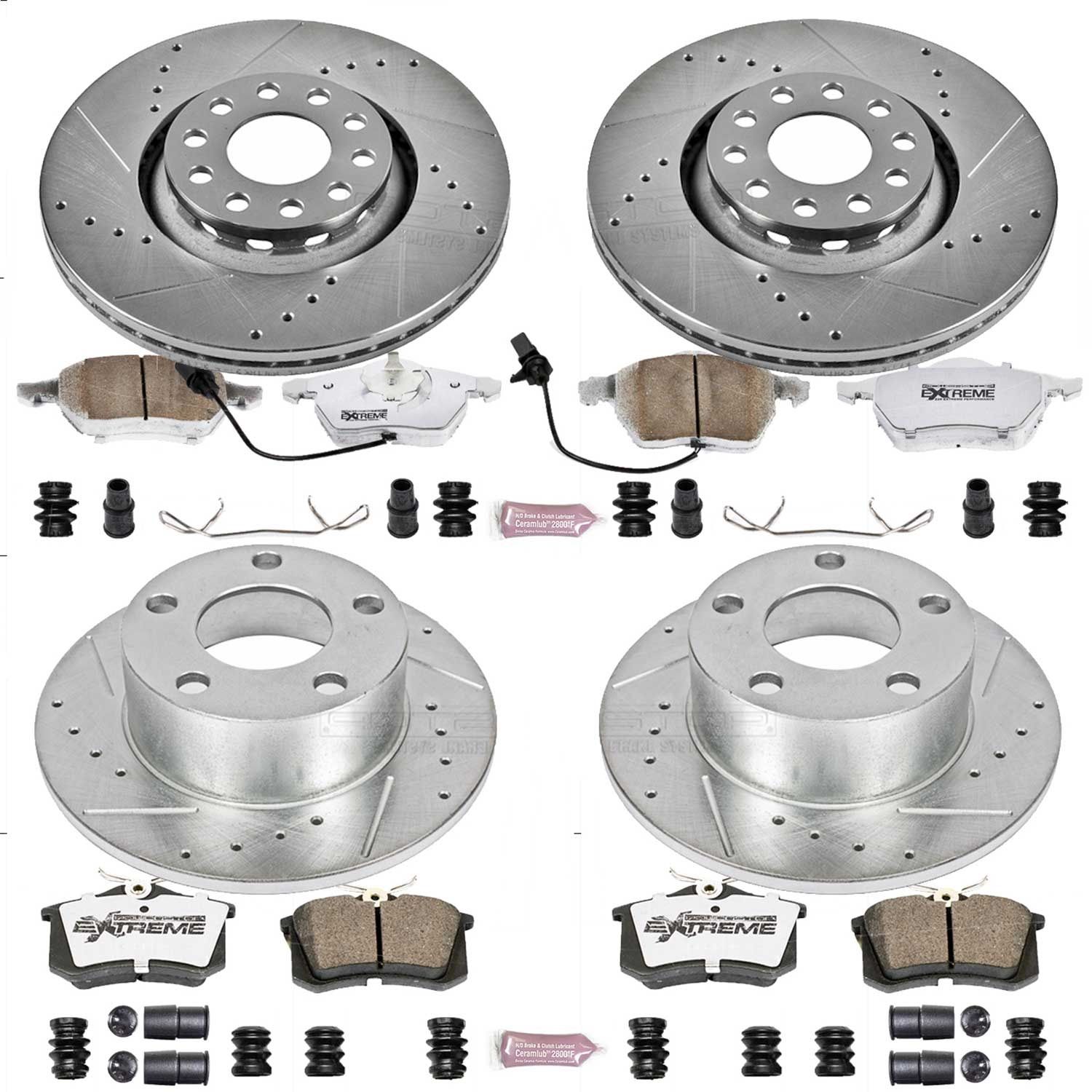 2004, 2003, 2002, 2001, 2000, 1999, 1998 Audi A6 Disc Brake Kit