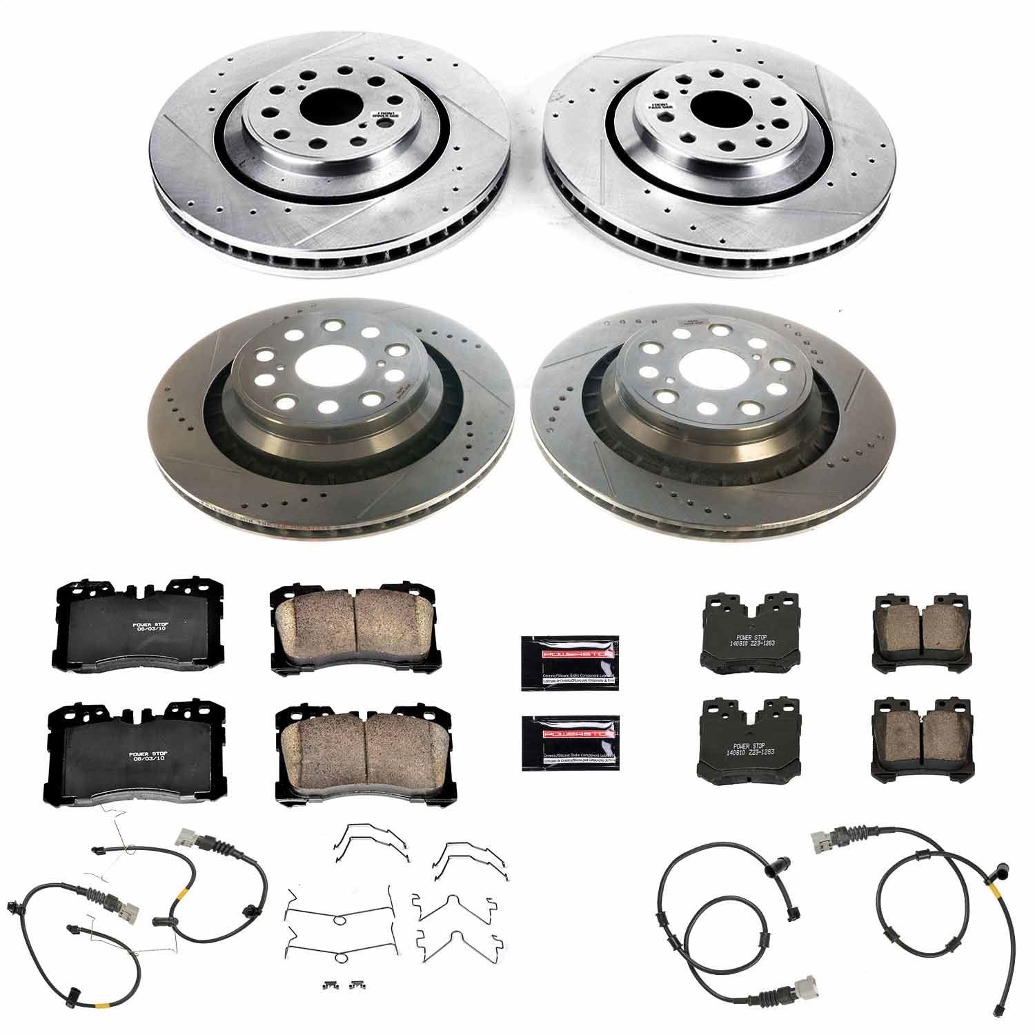 2016, 2015, 2014, 2013, 2012, 2011, 2010 Lexus LS600h Disc Brake Kit