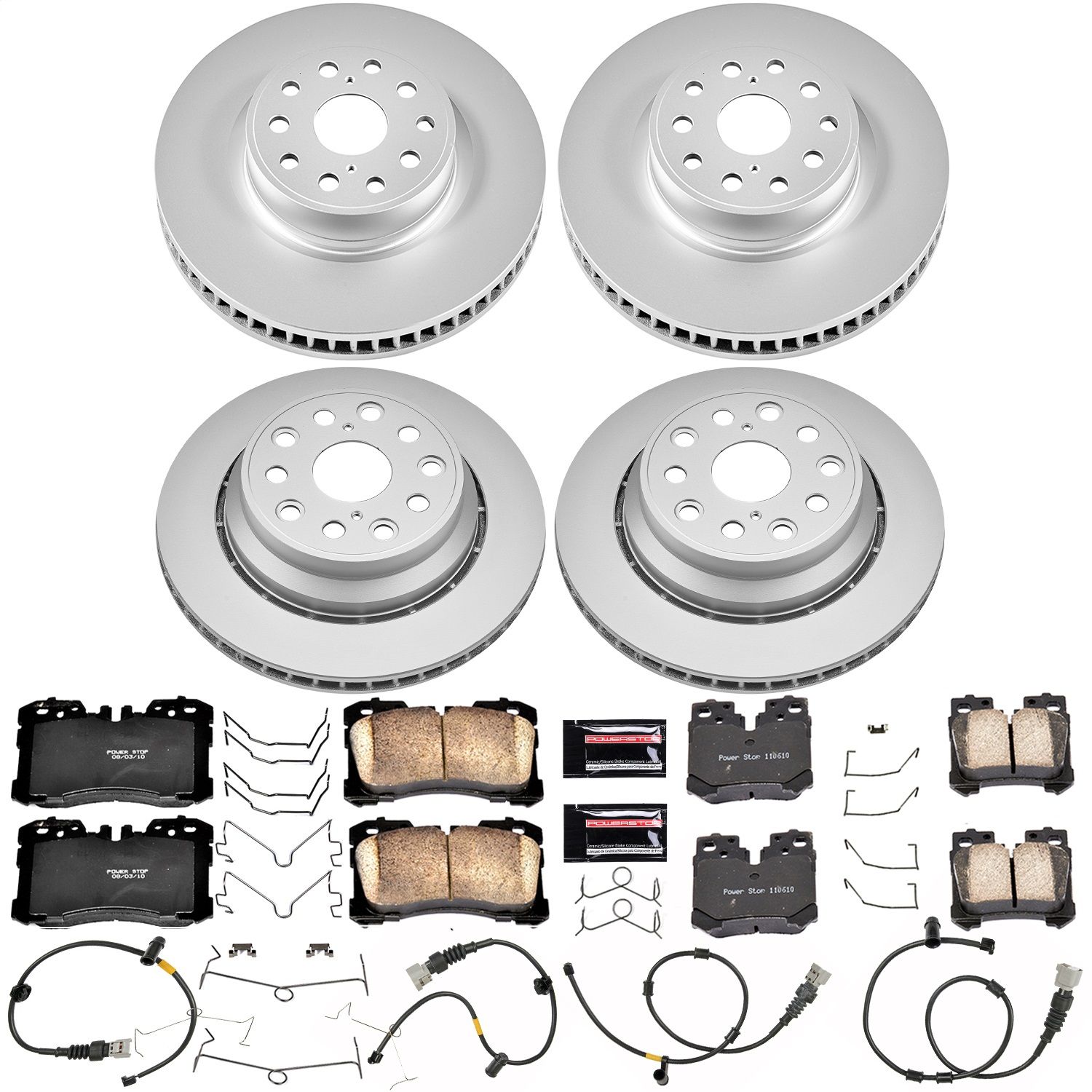 2017, 2016, 2015, 2014, 2013, 2012, 2011, 2010 Lexus LS460 Disc Brake Kit