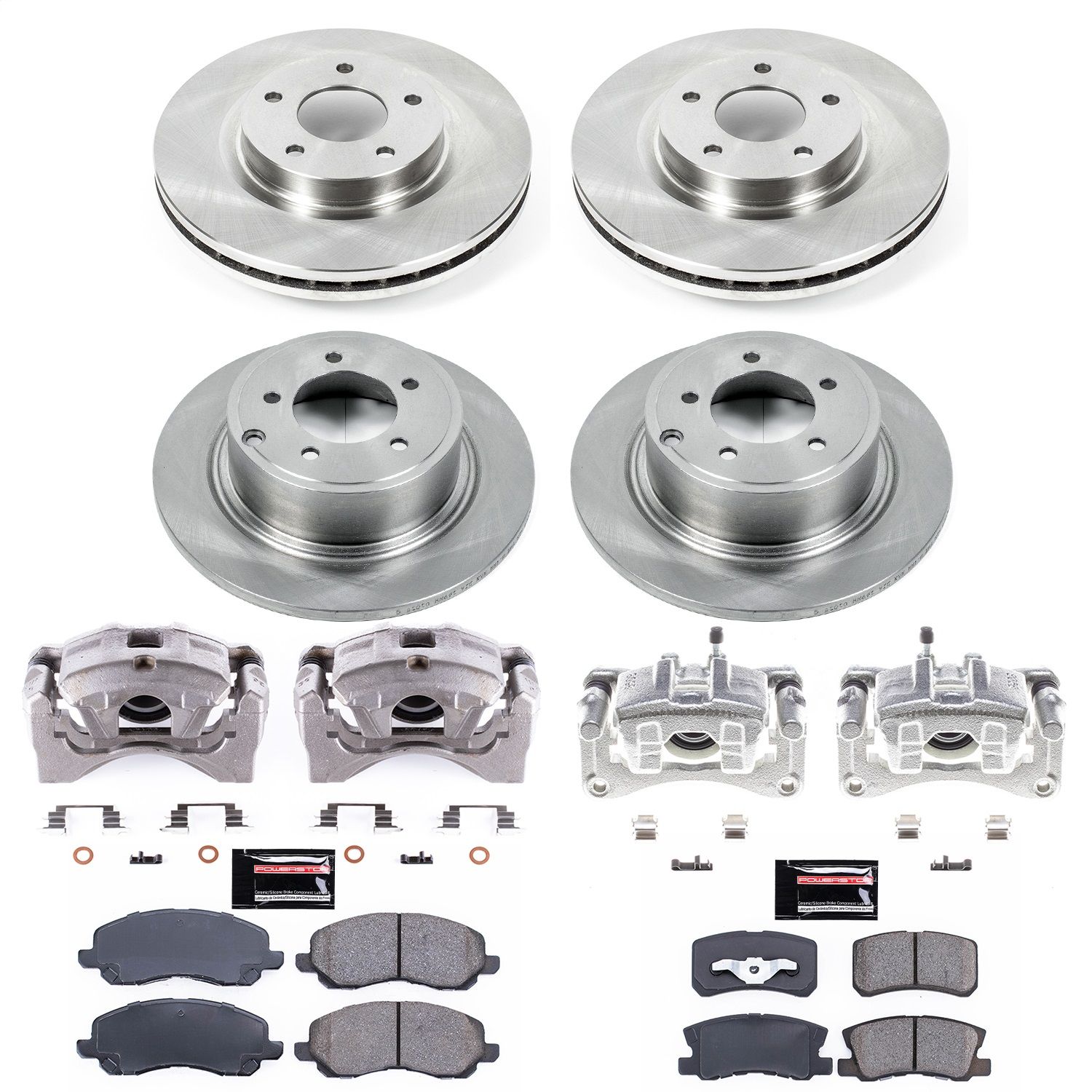 2017, 2016, 2015, 2014, 2013, 2012, 2011, 2010, 2009 Jeep Compass Disc Brake Kit