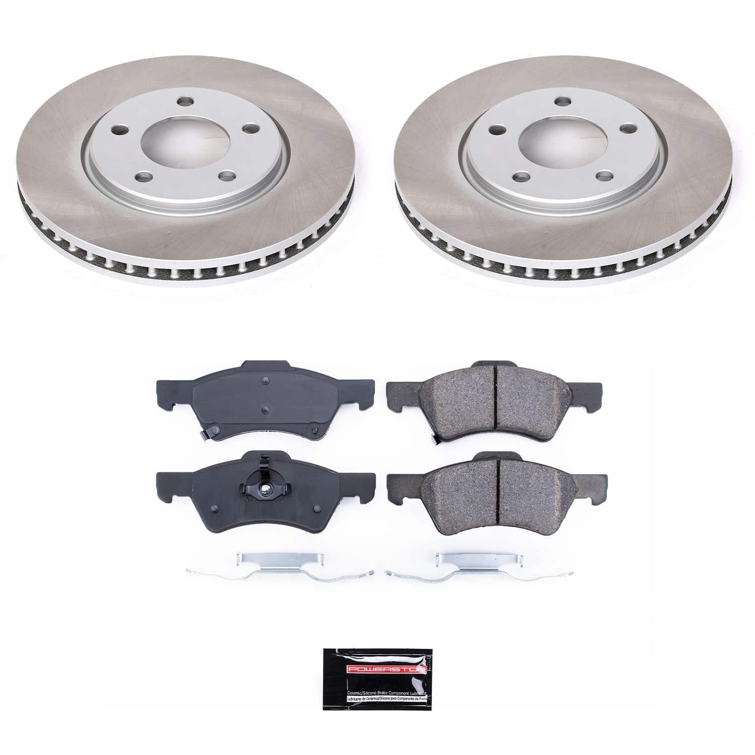 2007, 2006, 2005, 2004, 2003, 2002, 2001 Dodge Caravan & Country Disc Brake Kit