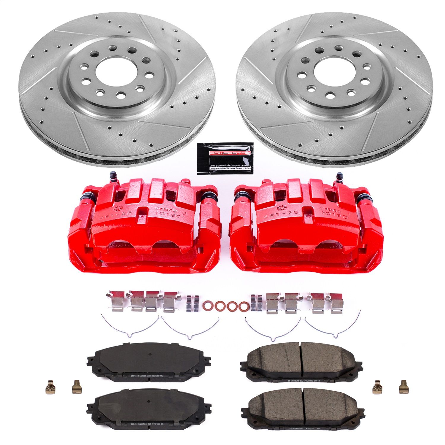 2023, 2022, 2021, 2020, 2019, 2018, 2017, 2016 Jeep Cherokee Disc Brake Kit