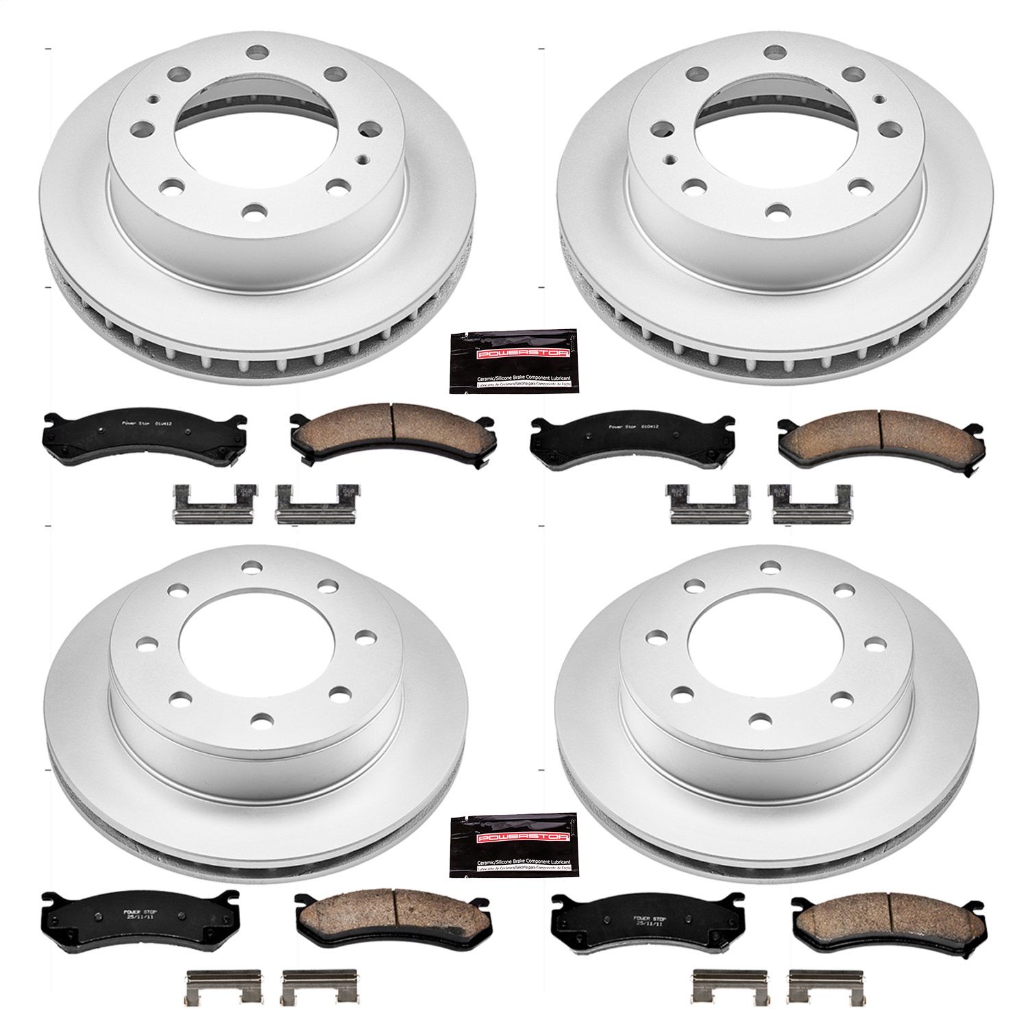 2009, 2008, 2007, 2006, 2005, 2004, 2003 Hummer H2 1500 HD Disc Brake Kit