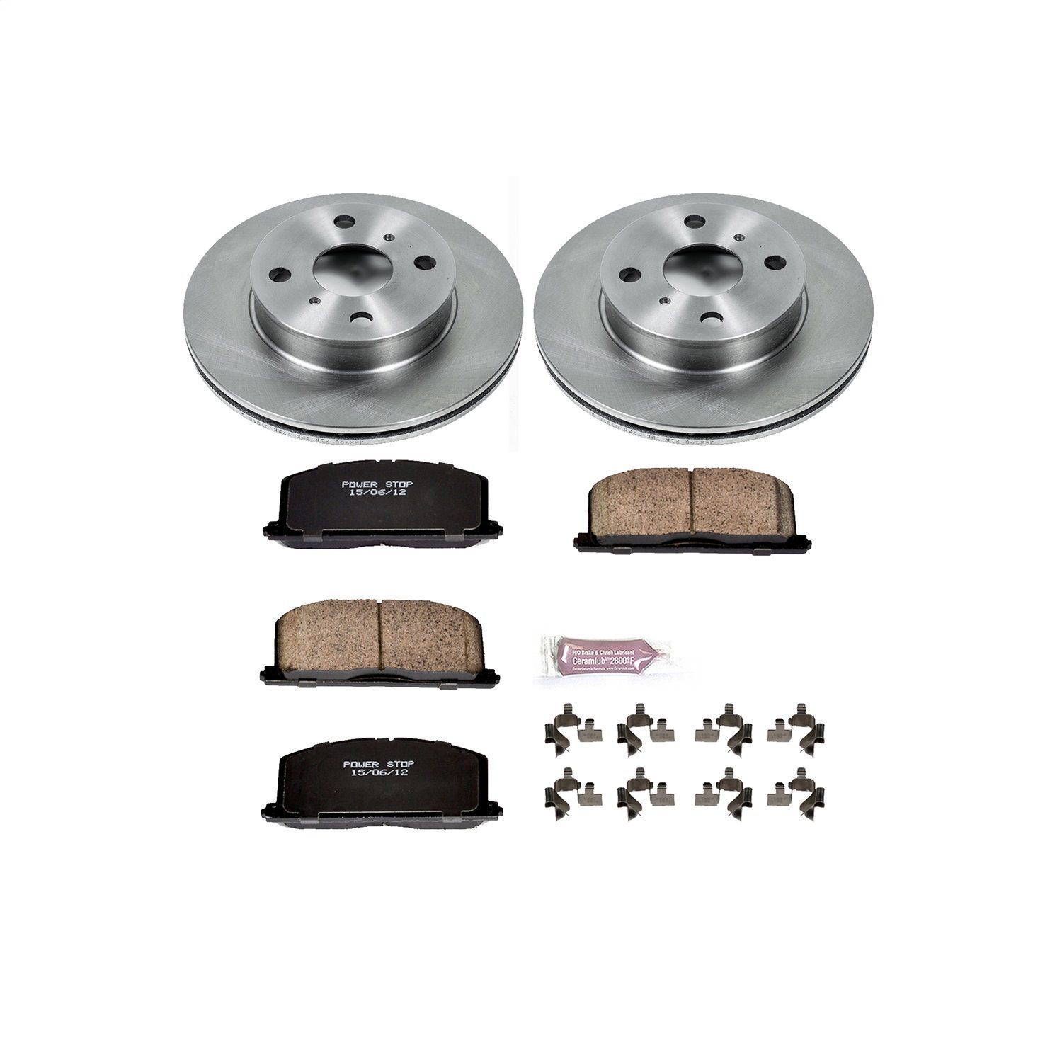 1992, 1991, 1990 Geo Prizm Disc Brake Kit