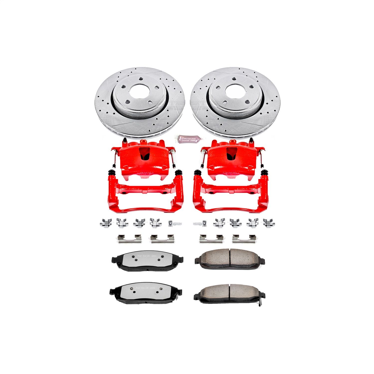 2010, 2009, 2008, 2007, 2006 Jeep Commander Disc Brake Kit