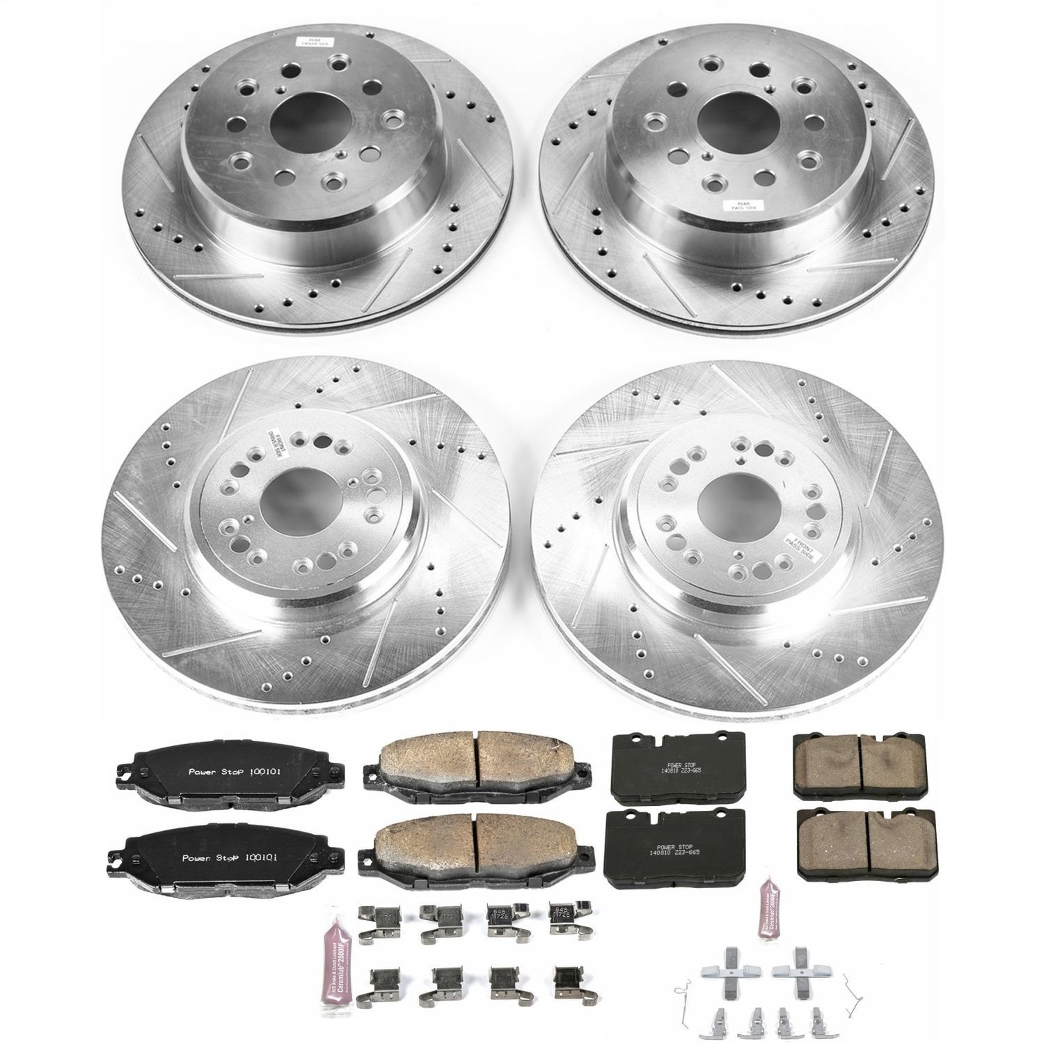 2000, 1999, 1998, 1997, 1996, 1995 Lexus LS400 Disc Brake Kit