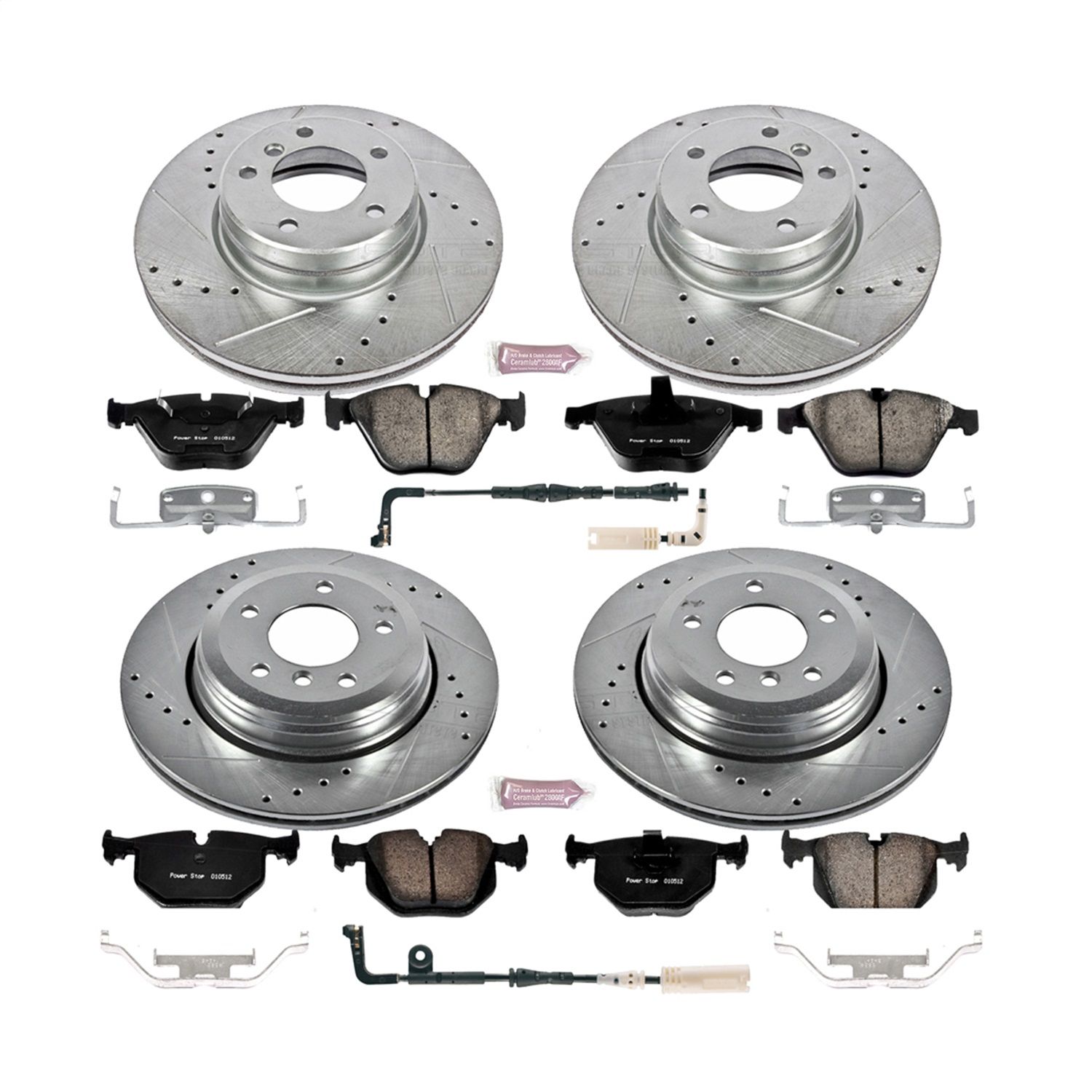 2009, 2008 BMW 528i Disc Brake Kit