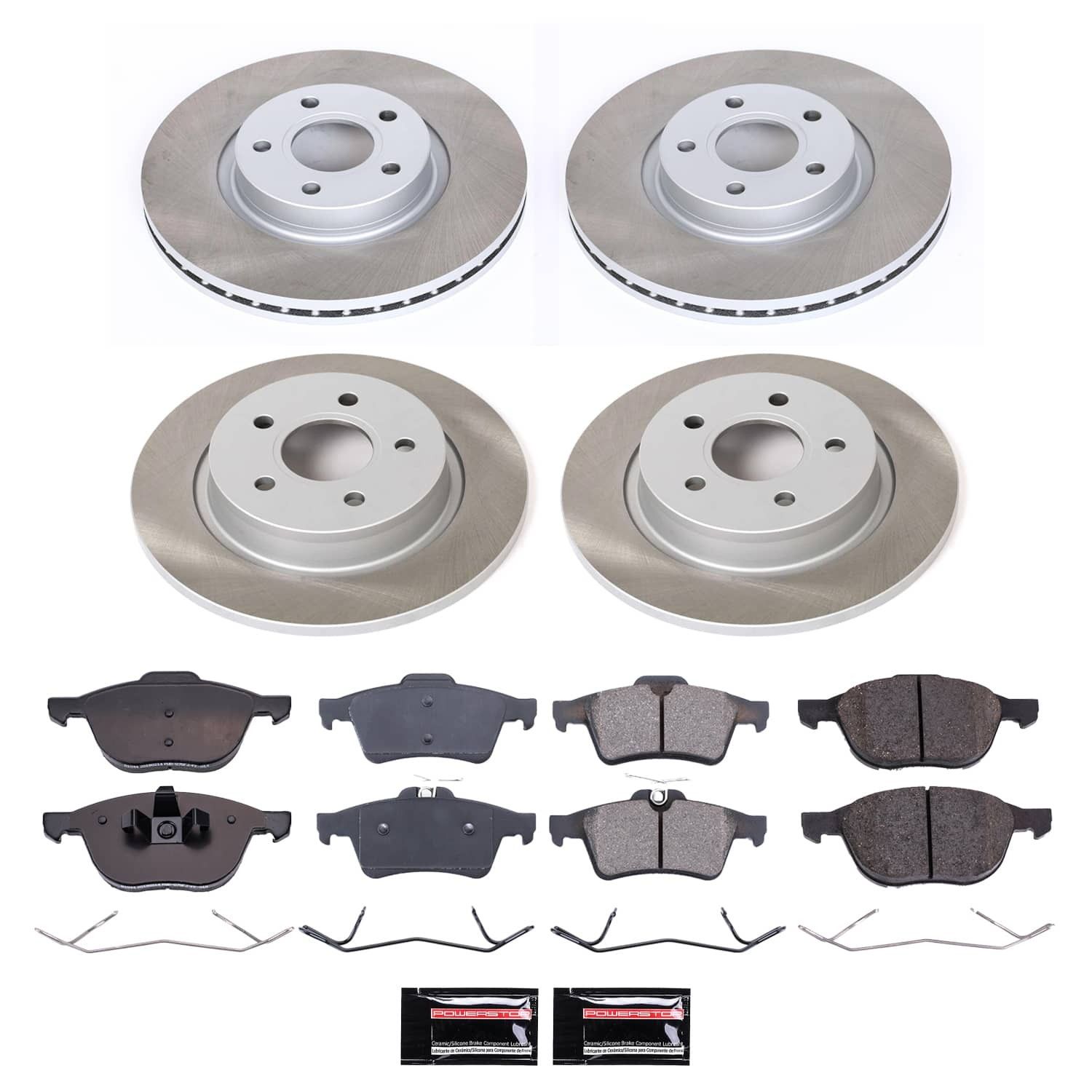 2013, 2012, 2011, 2010, 2009, 2008, 2007, 2006 Volvo C70 Disc Brake Kit