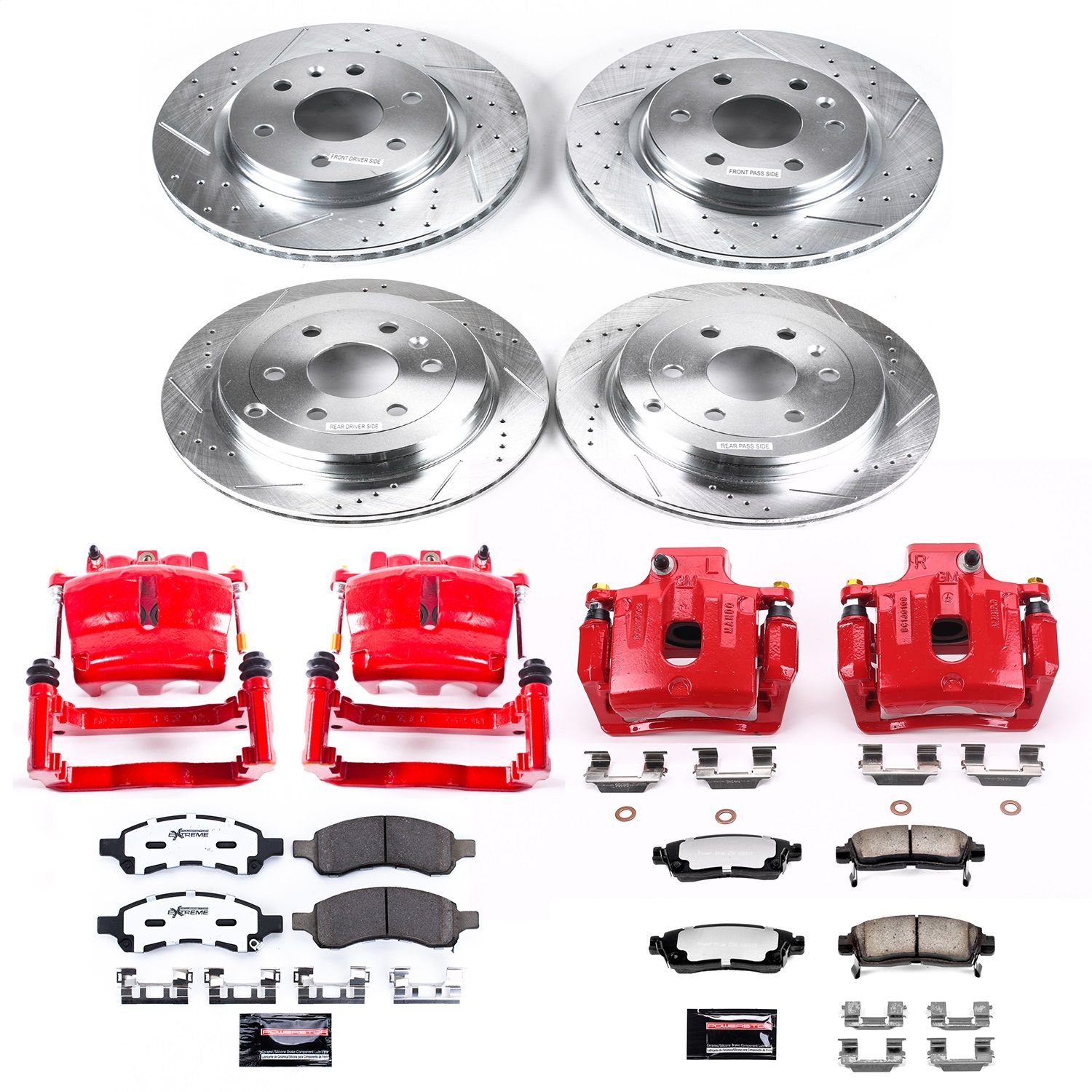 2017, 2016, 2015, 2014, 2013, 2012, 2011, 2010, 2009 Chevrolet Traverse Disc Brake Kit