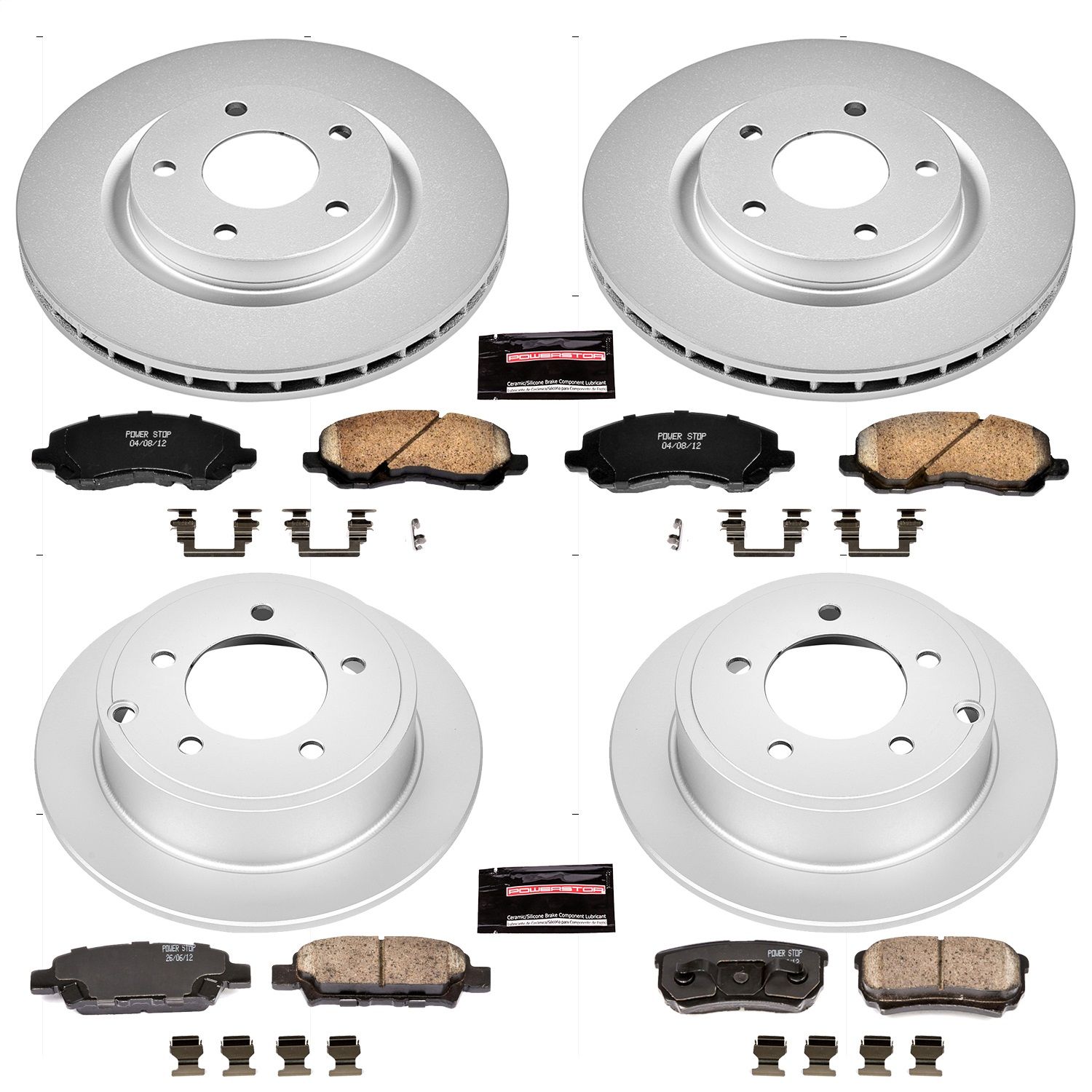 2017, 2016, 2015, 2014, 2013, 2012, 2011, 2010, 2009, 2008, 2007 Jeep Compass Disc Brake Kit