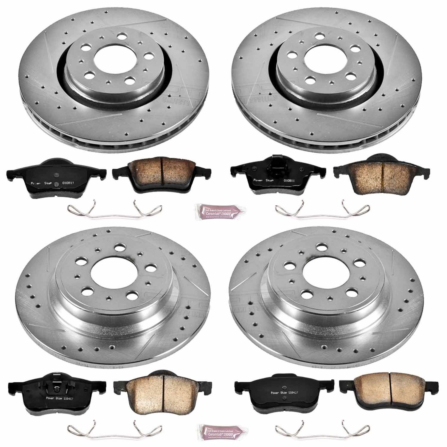 2006, 2005, 2004, 2003, 2002, 2001, 2000, 1999 Volvo S80 Disc Brake Kit